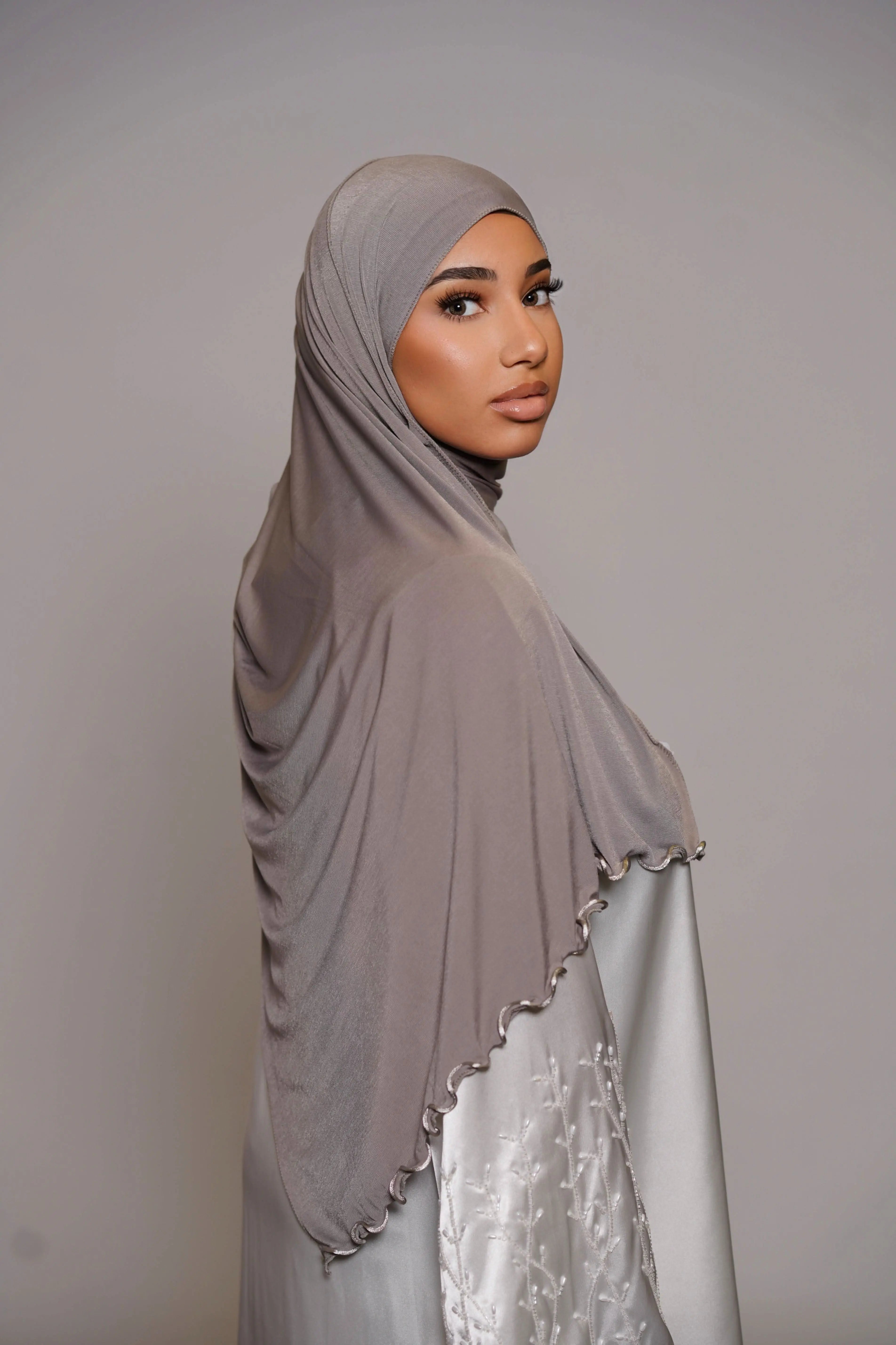 Premium Jersey Line - cream grey - Losyana.Shop