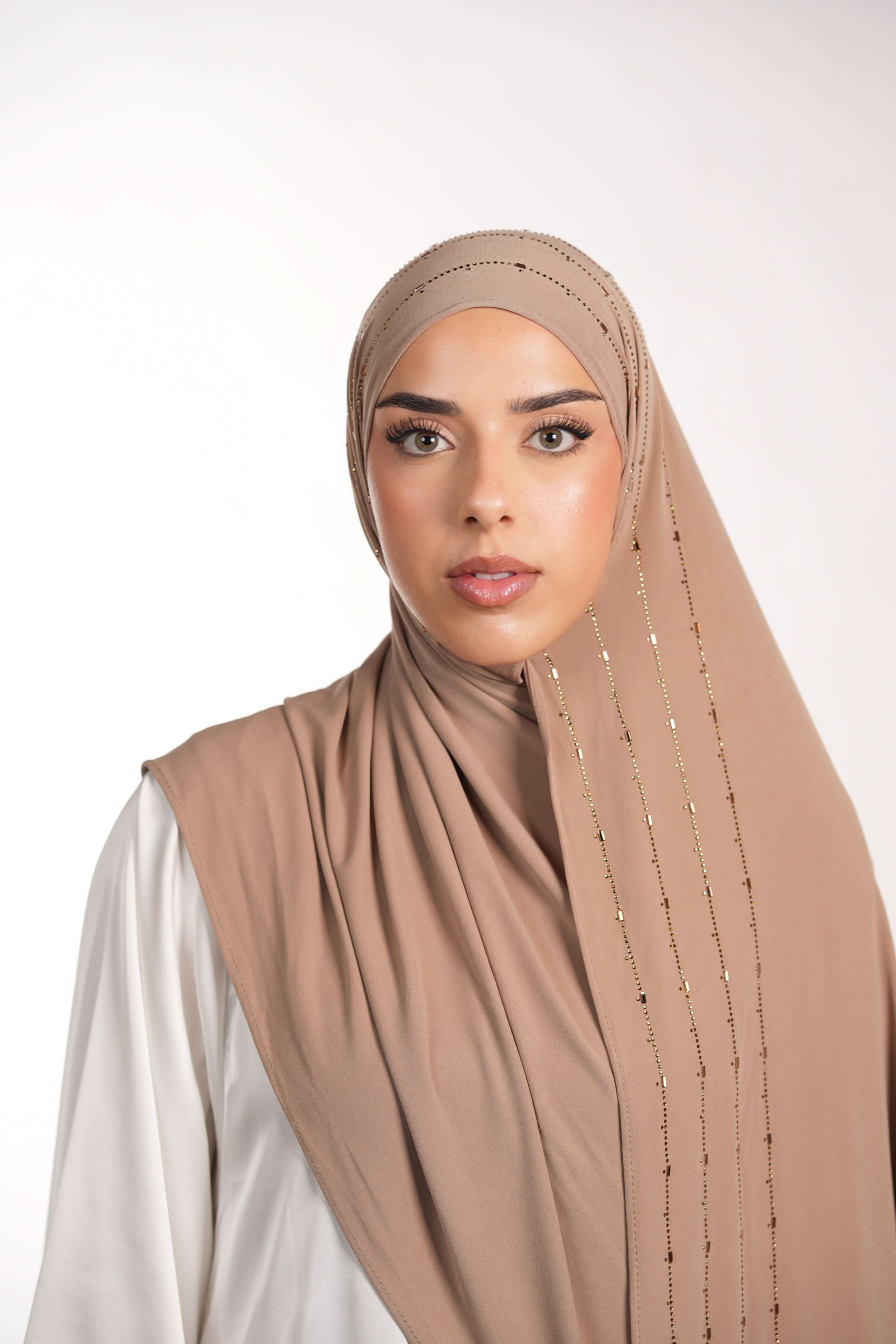 Premium Jersey Strass - sahara - Losyana.Shop