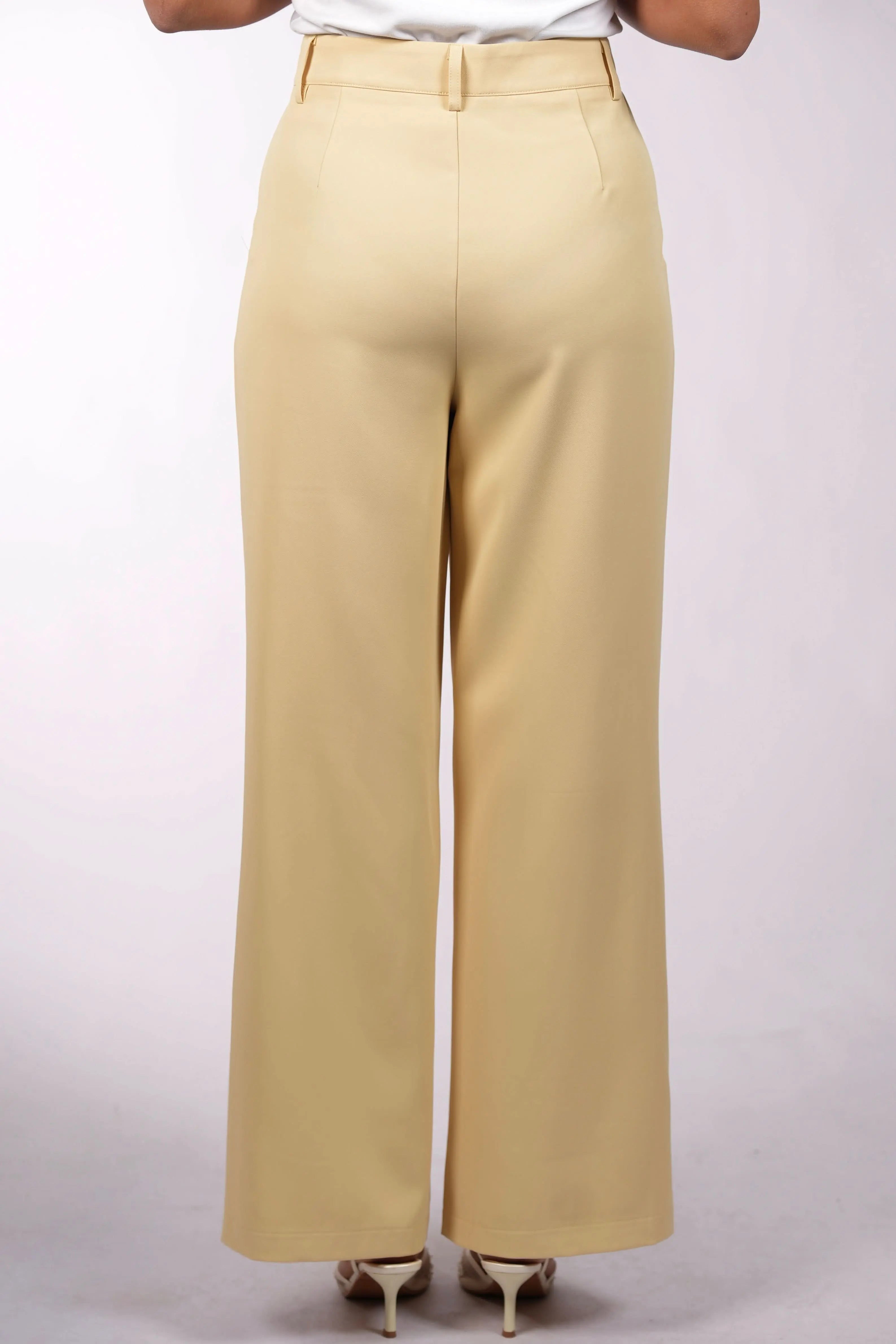 the palais pants - butter yellow Losyana.Shop