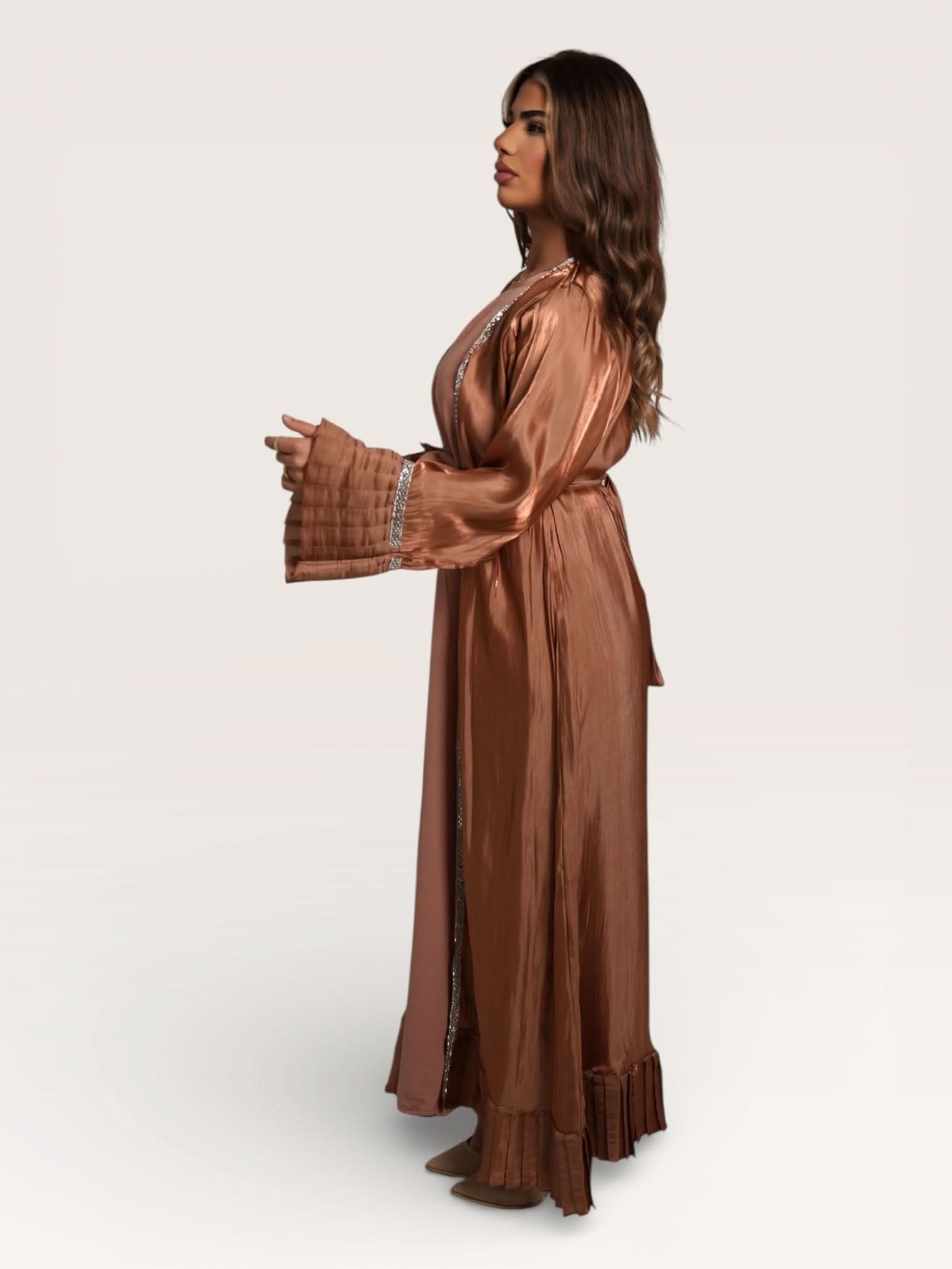 Emirate Abaya - caramel - Losyana.Shop