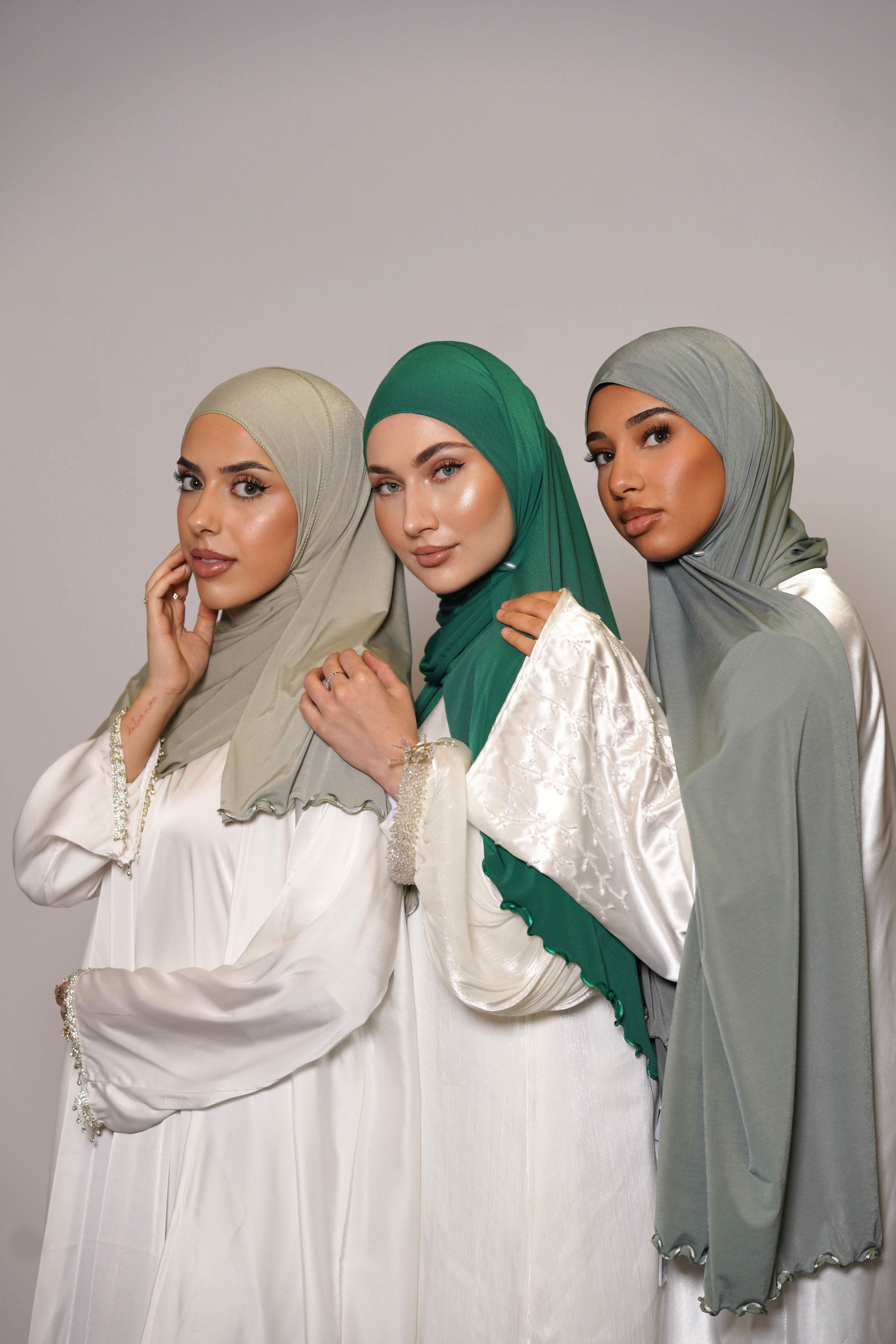 Premium jersey line - pistachio - Losyana.Shop