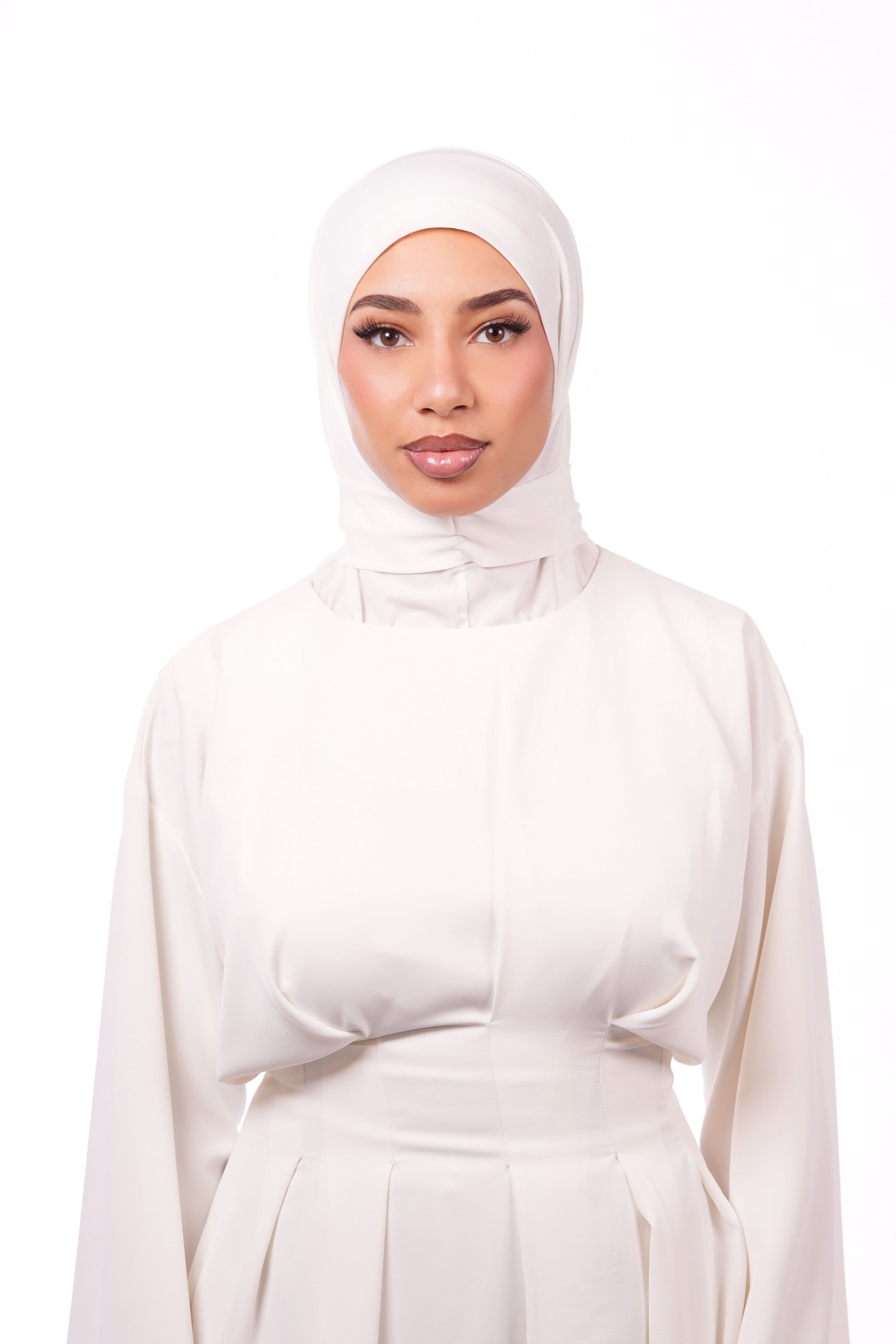 Instant Hijab - white