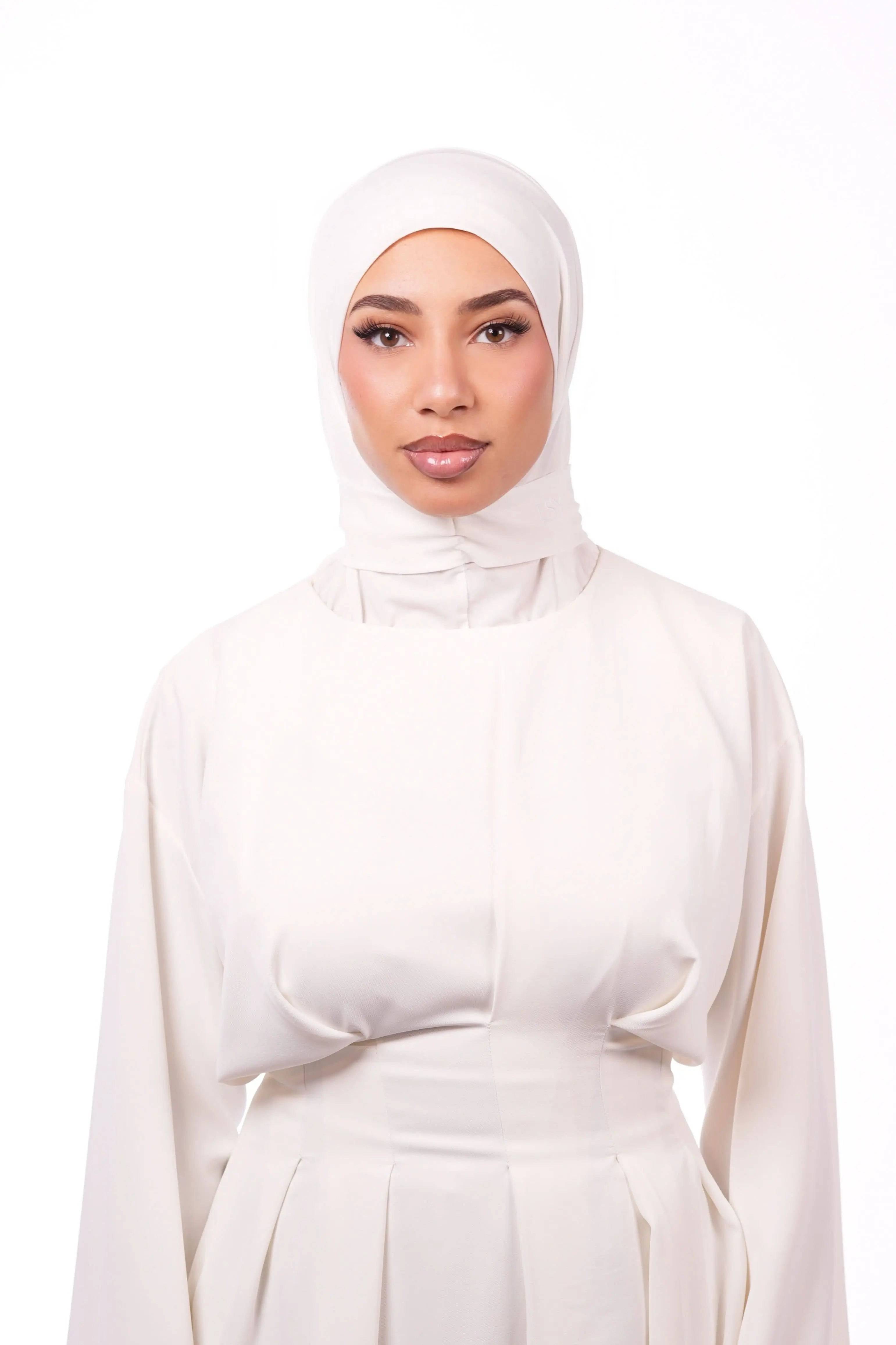Instant Hijab - white Losyana.Shop
