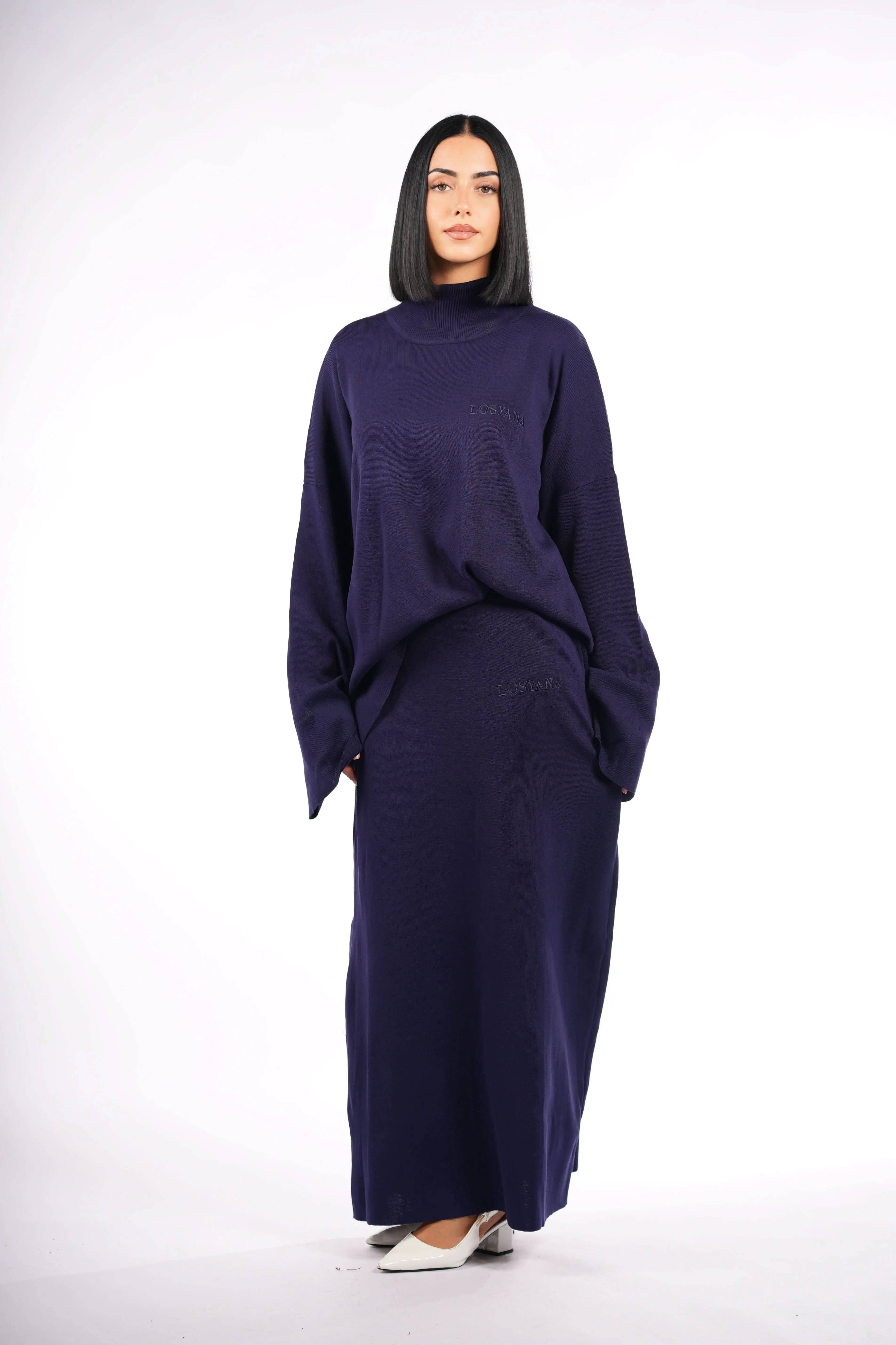 Luxury Cotton Set - navy Losyana.Shop