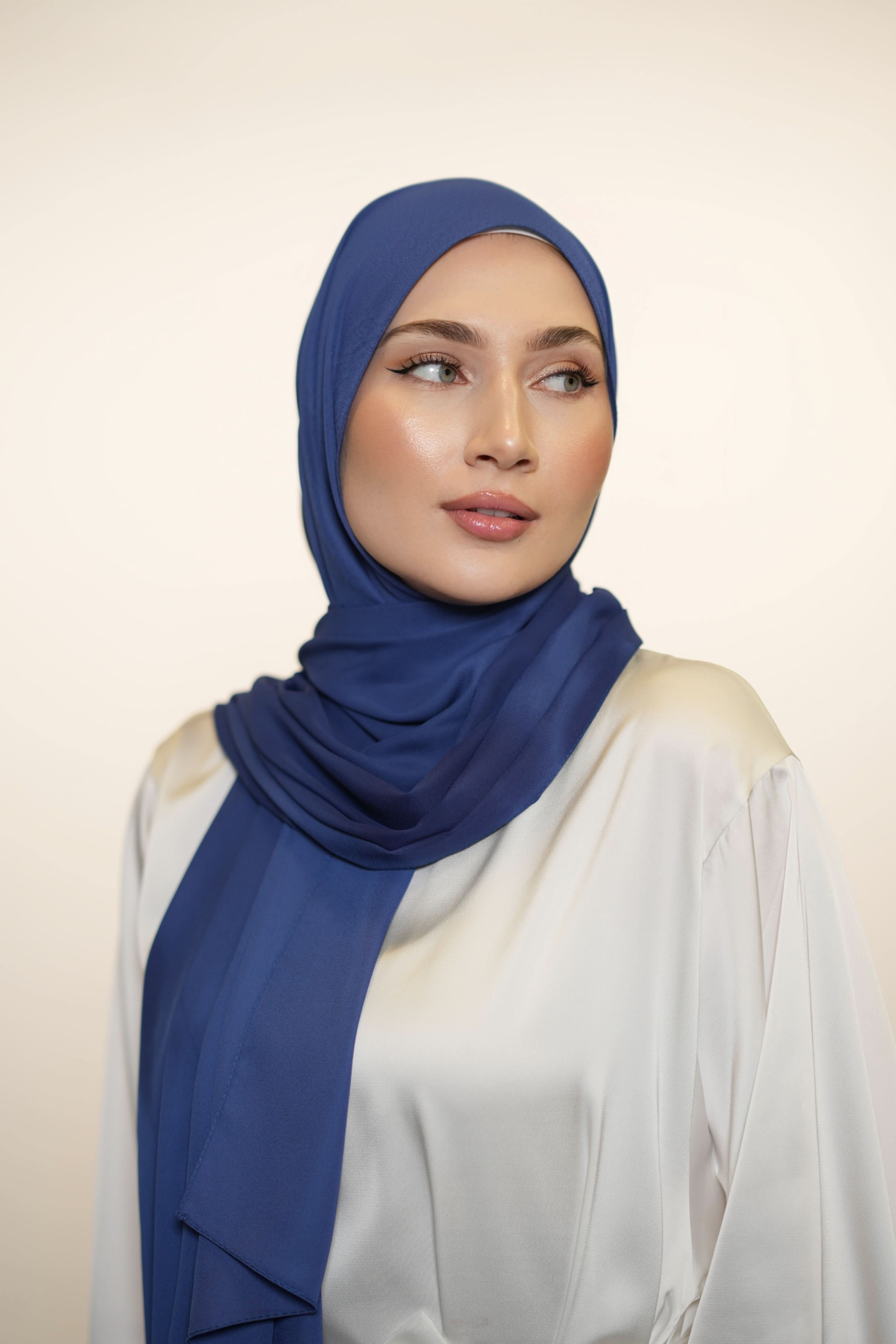 Crepe - dark blue - Losyana.Shop