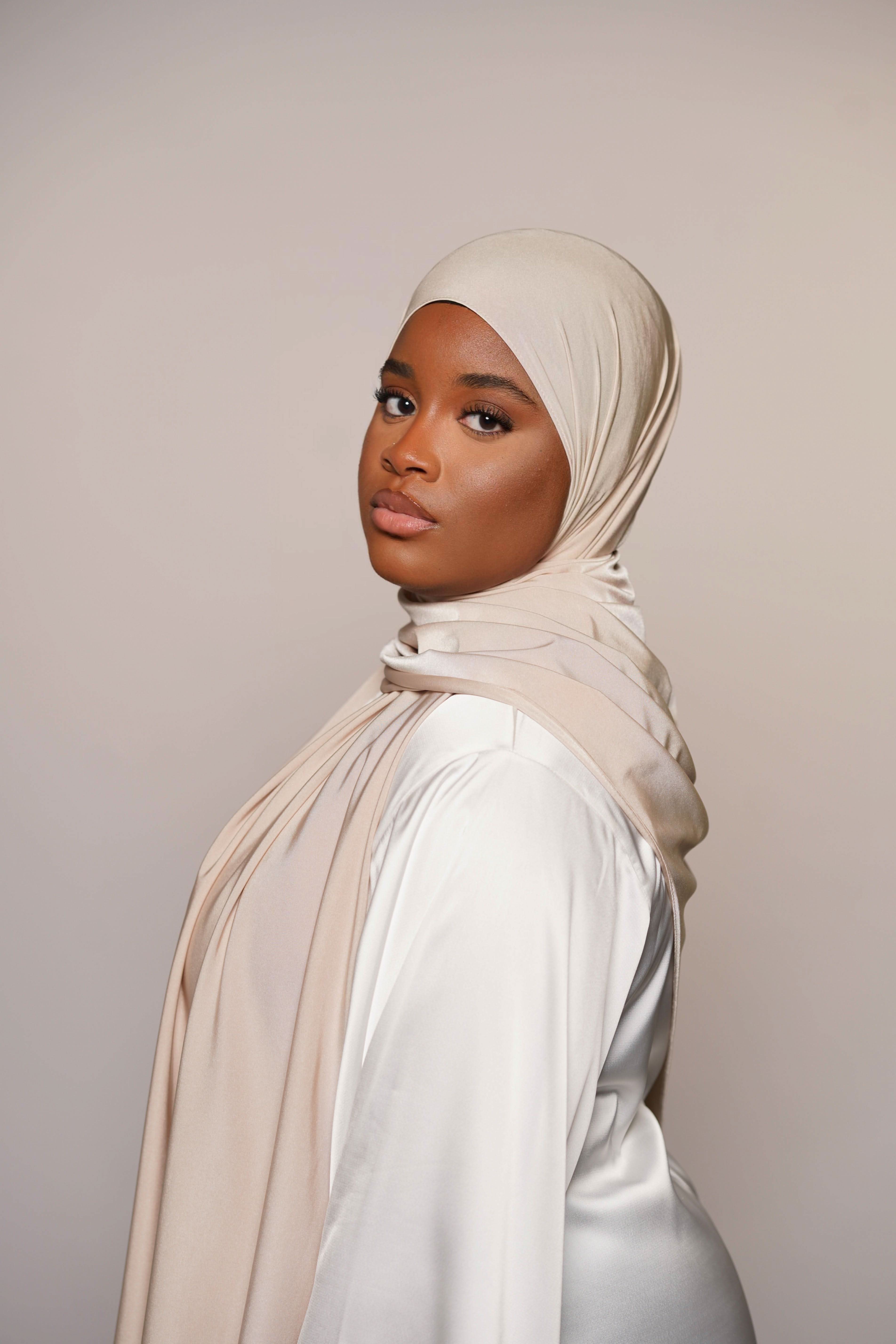 Satin Premium Jersey - light beige - Losyana.Shop