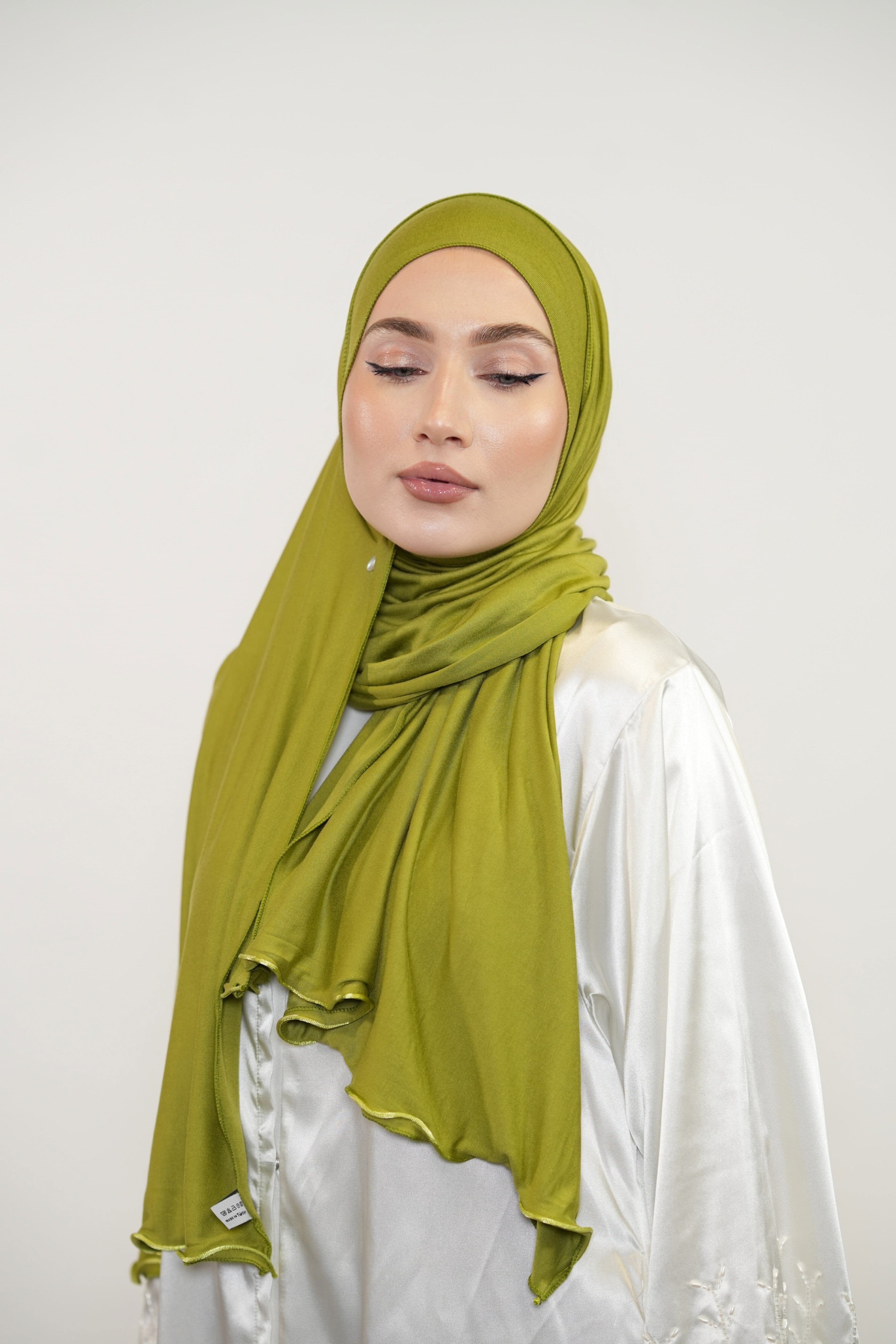 Jersey Line - poison green - Losyana.Shop
