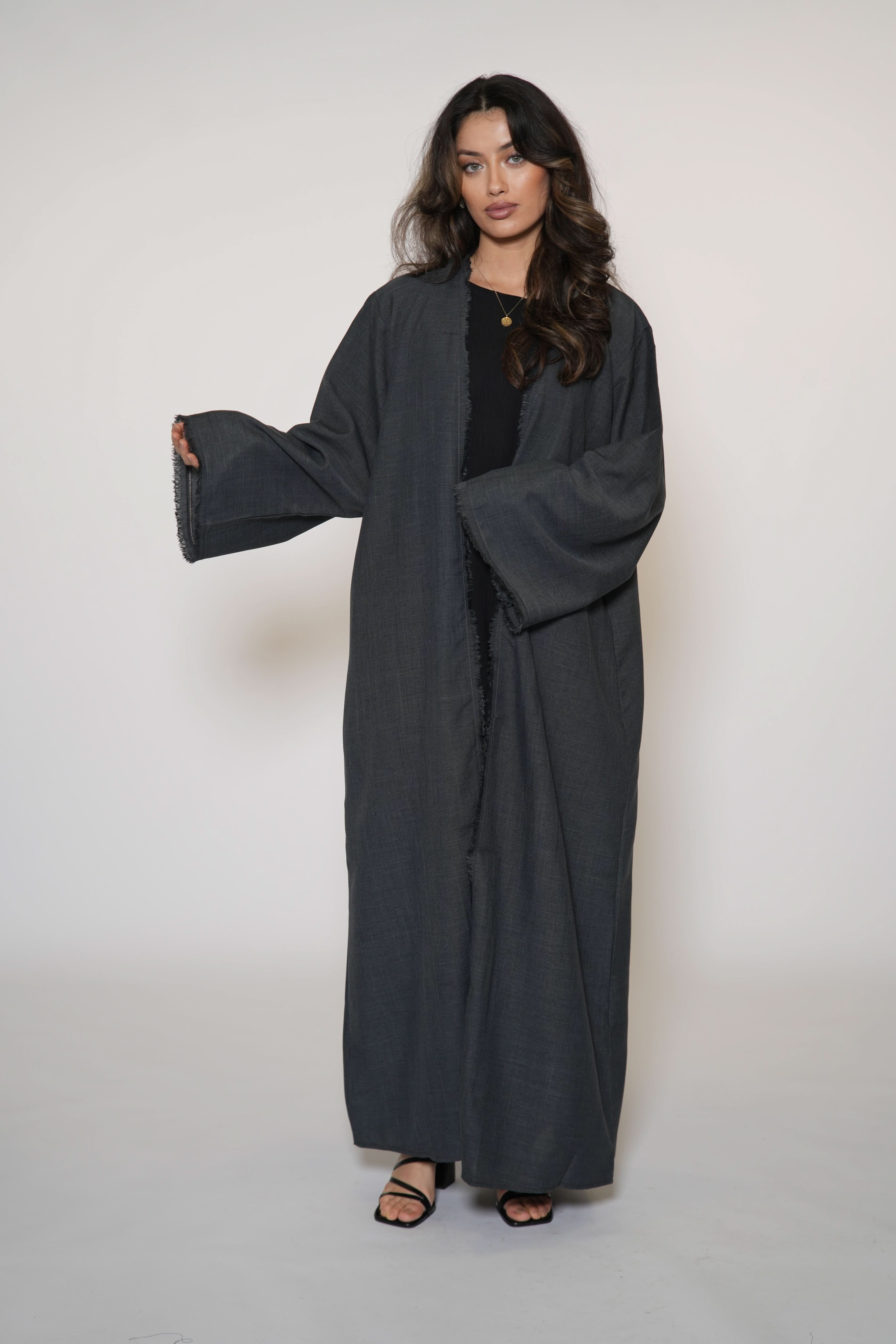 Linen Set - night grey - Losyana.Shop