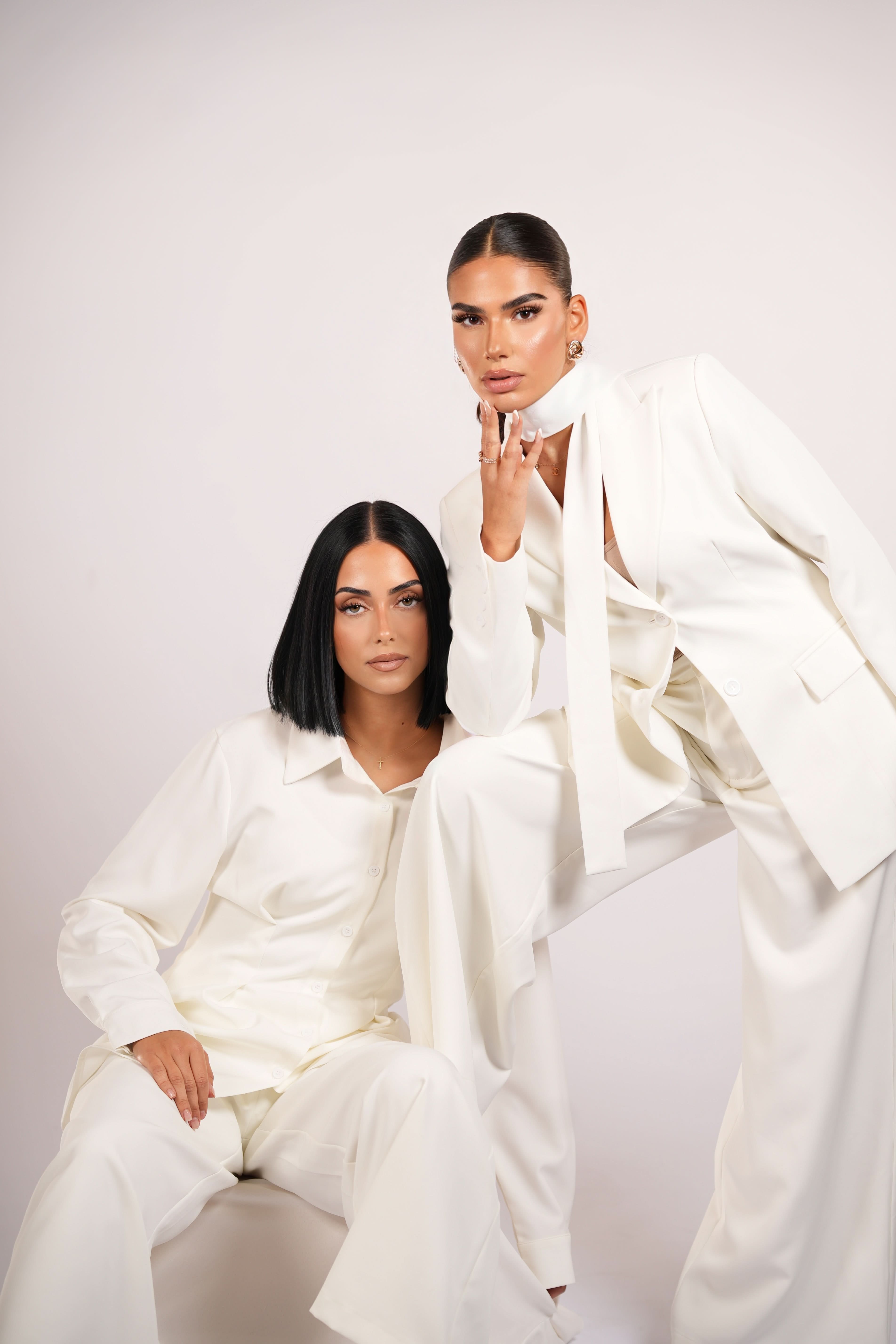 the palais pants - white - Losyana.Shop