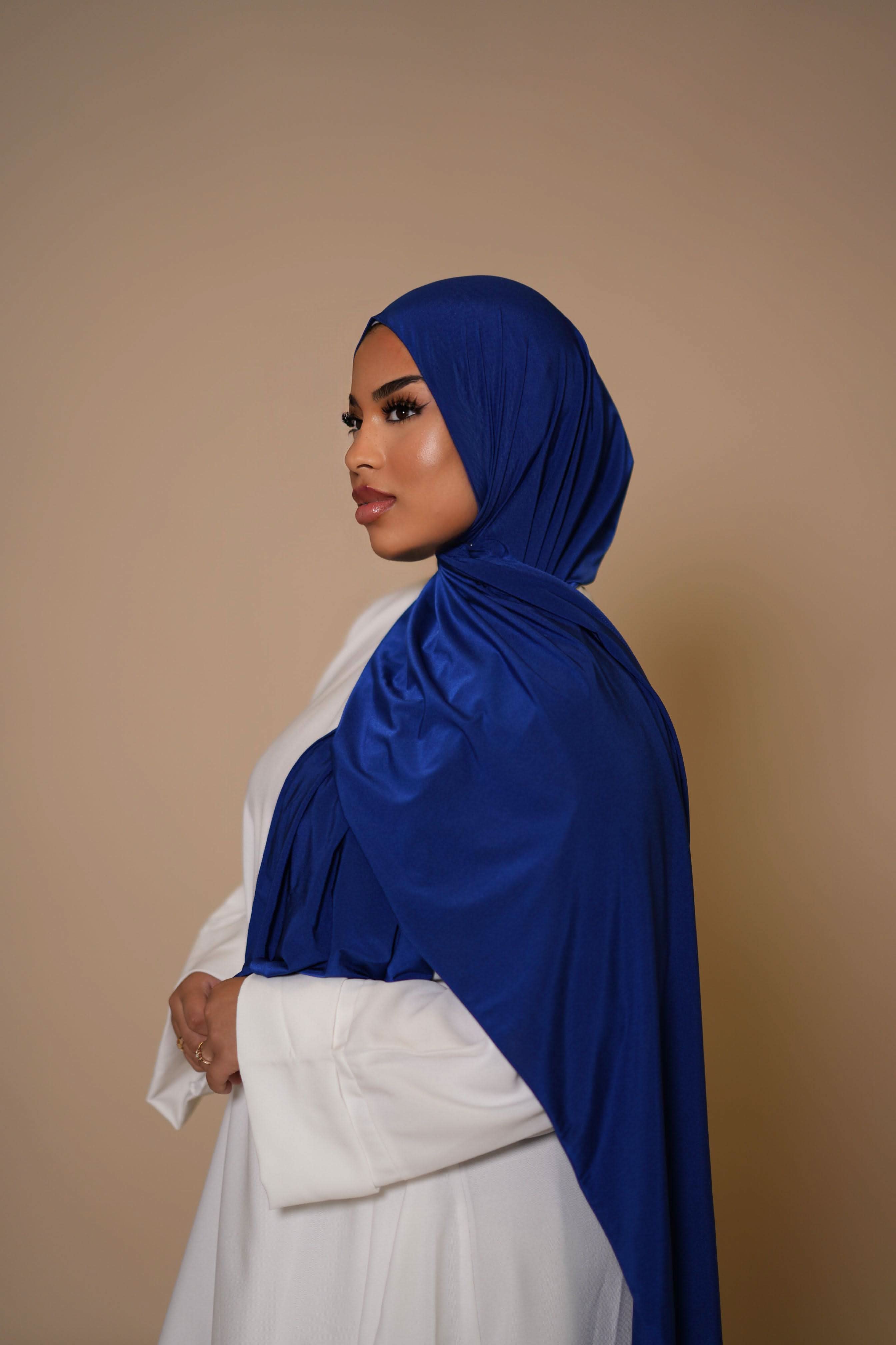 Satin Premium Jersey - royal blue - Losyana.Shop