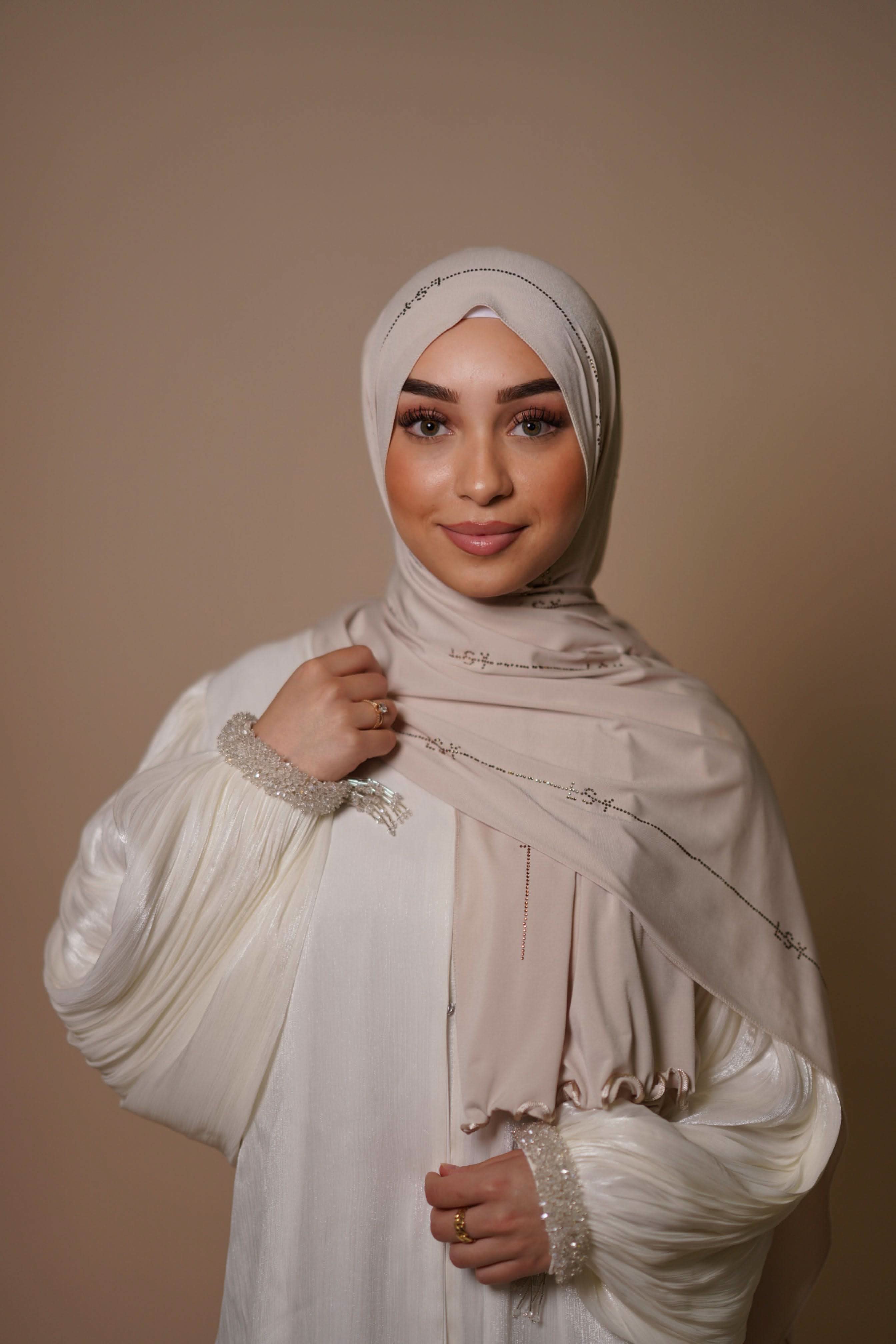 LSY Diamond Premium Jersey - light beige - Losyana.Shop