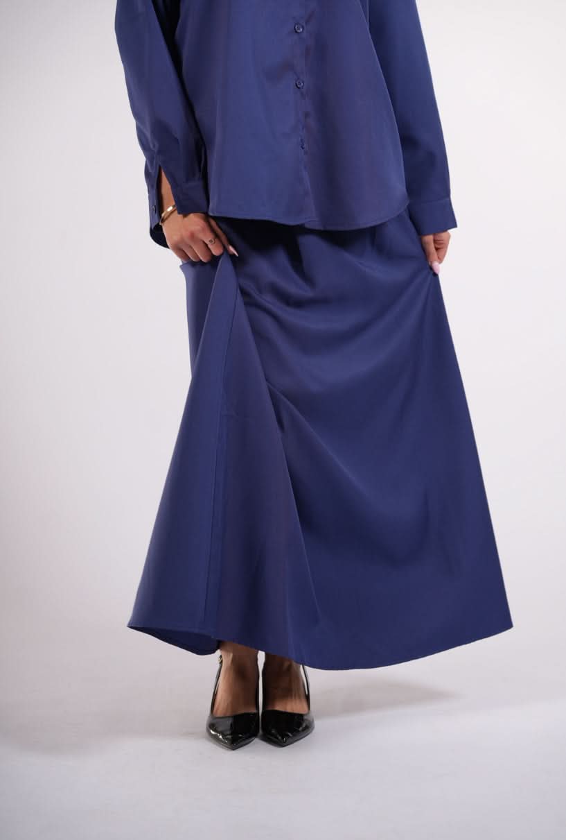 timeless skirt - navy - Losyana.Shop