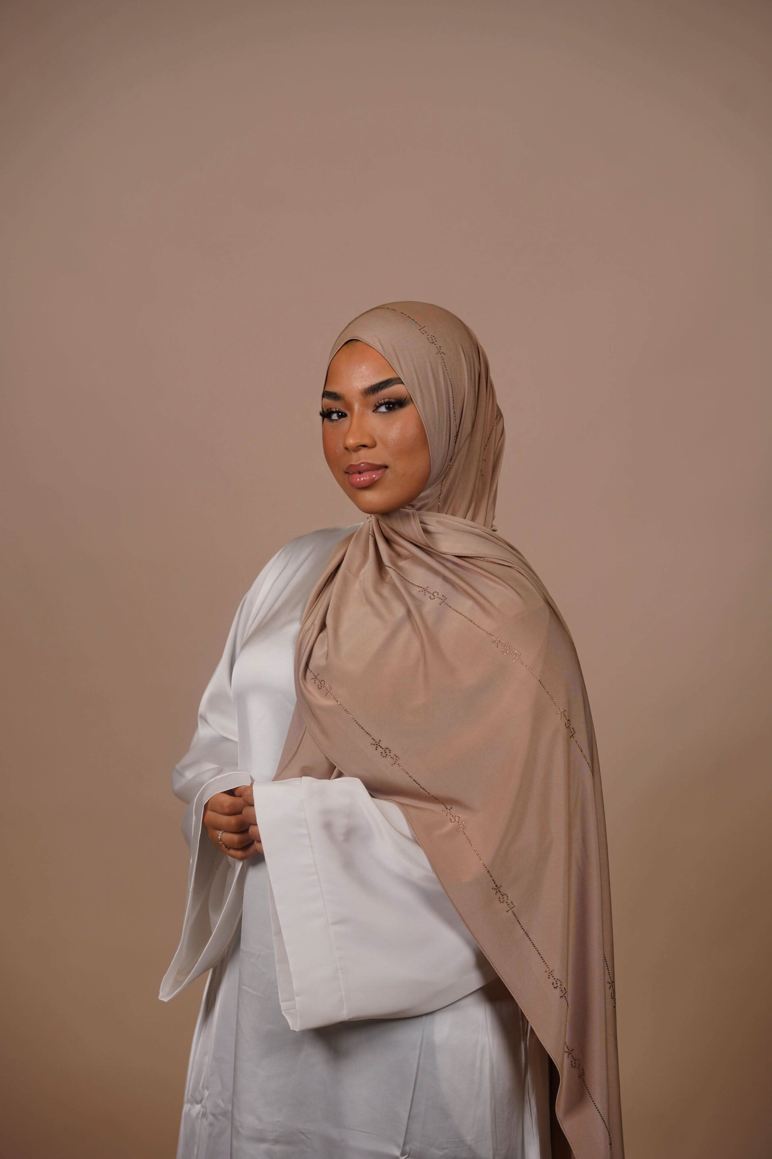 LSY Satin Premium Jersey - golden beige - Losyana.Shop