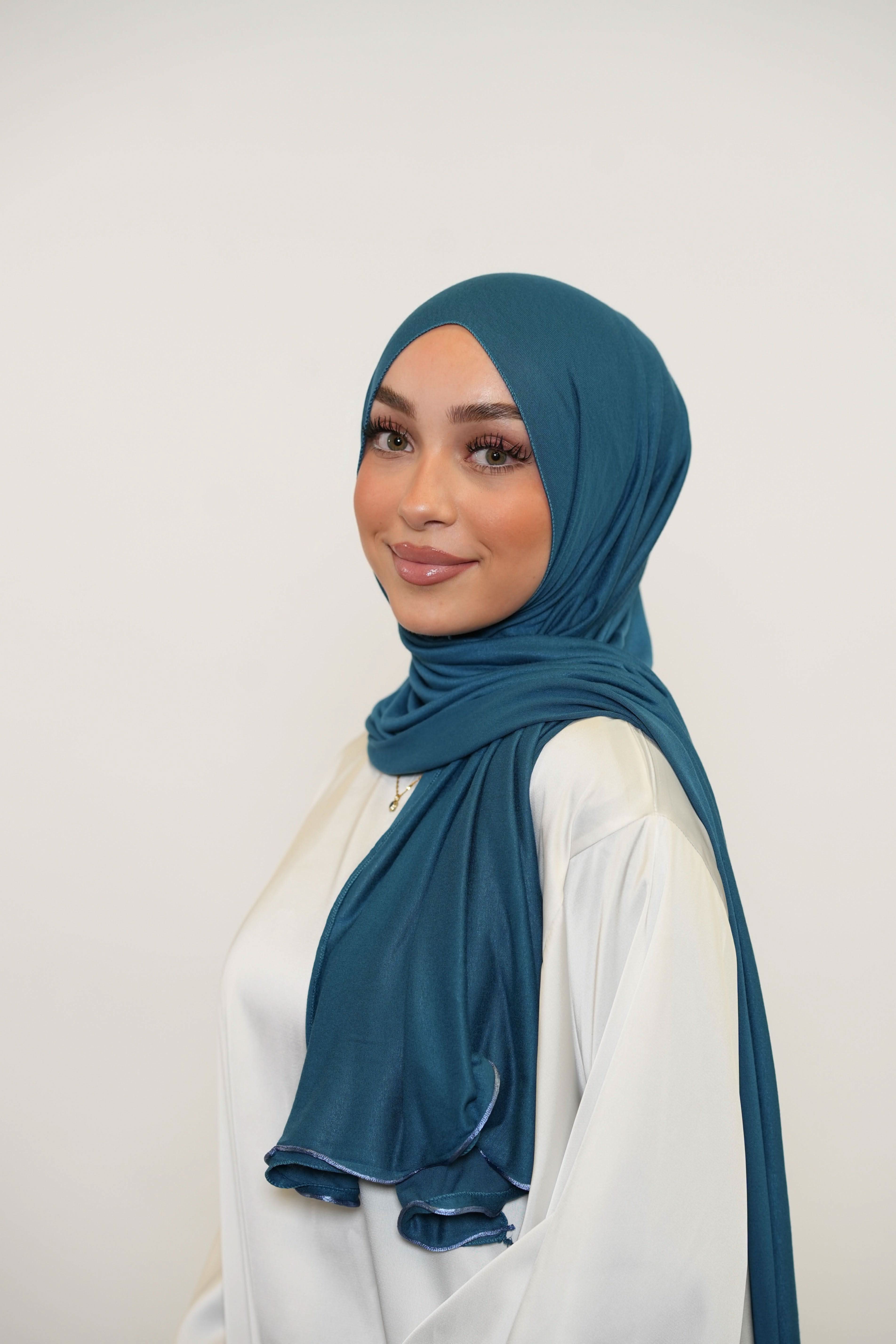 Jersey Line - aquamarin - Losyana.Shop