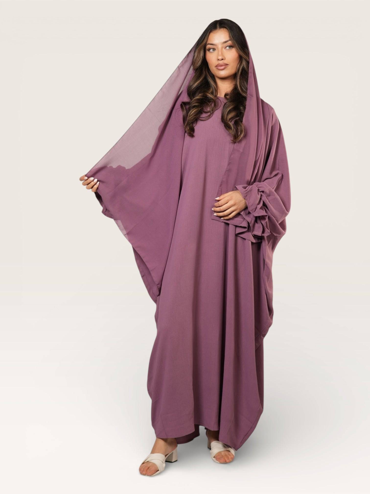 Jazz Abaya - pink - Losyana.Shop