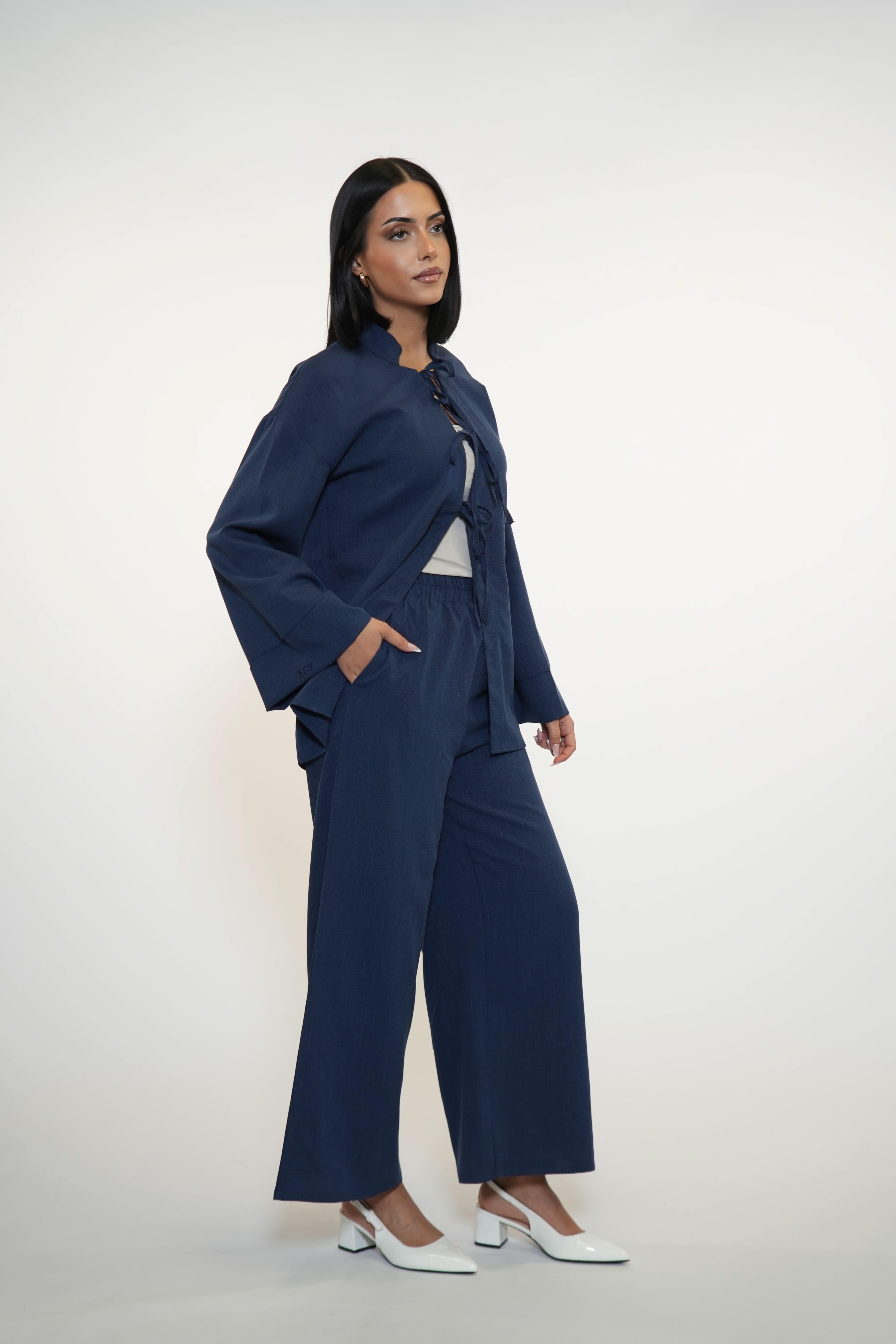 POSITANO EASE SET - NAVY - Losyana.Shop