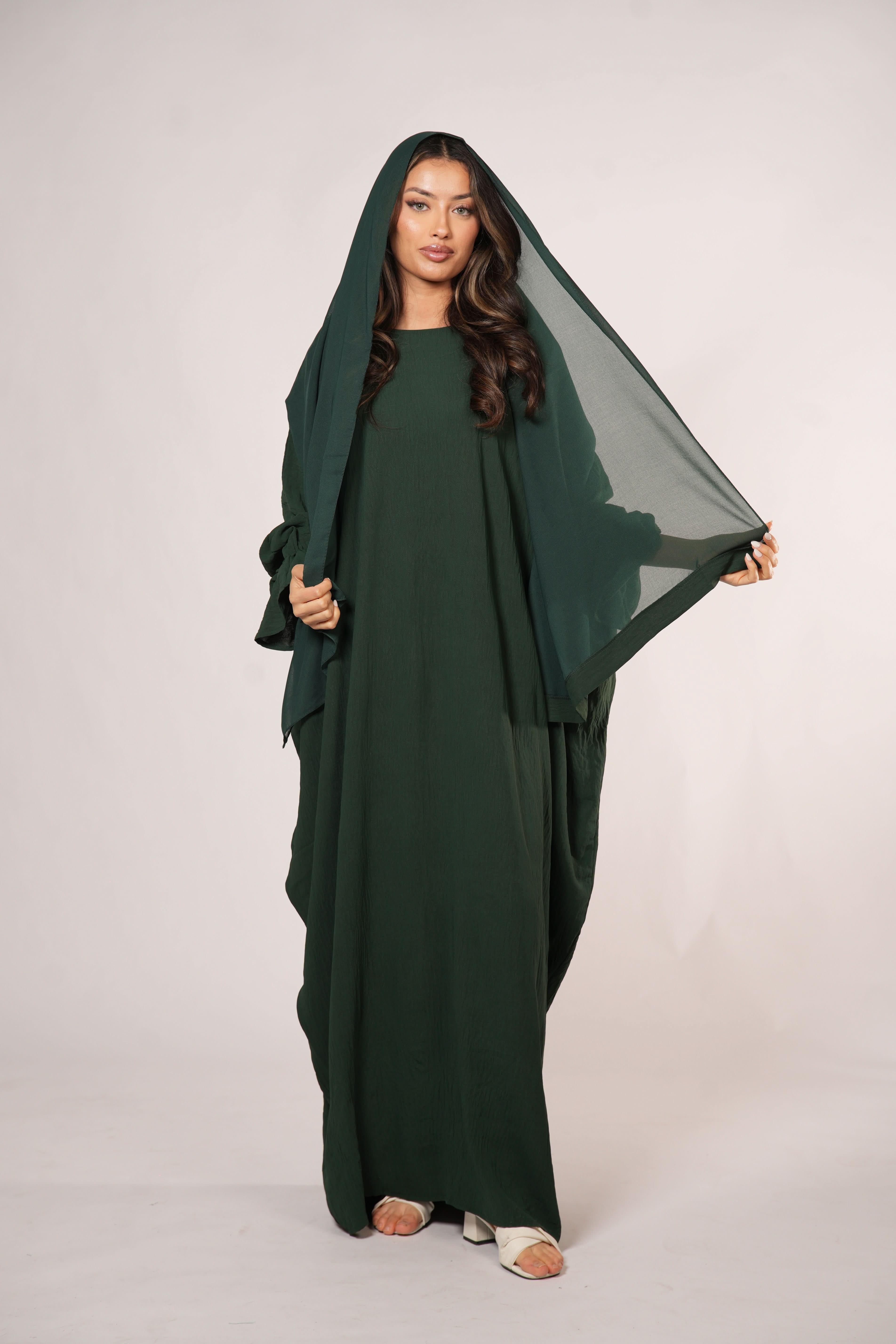 Jazz Abaya - royal green - Losyana.Shop