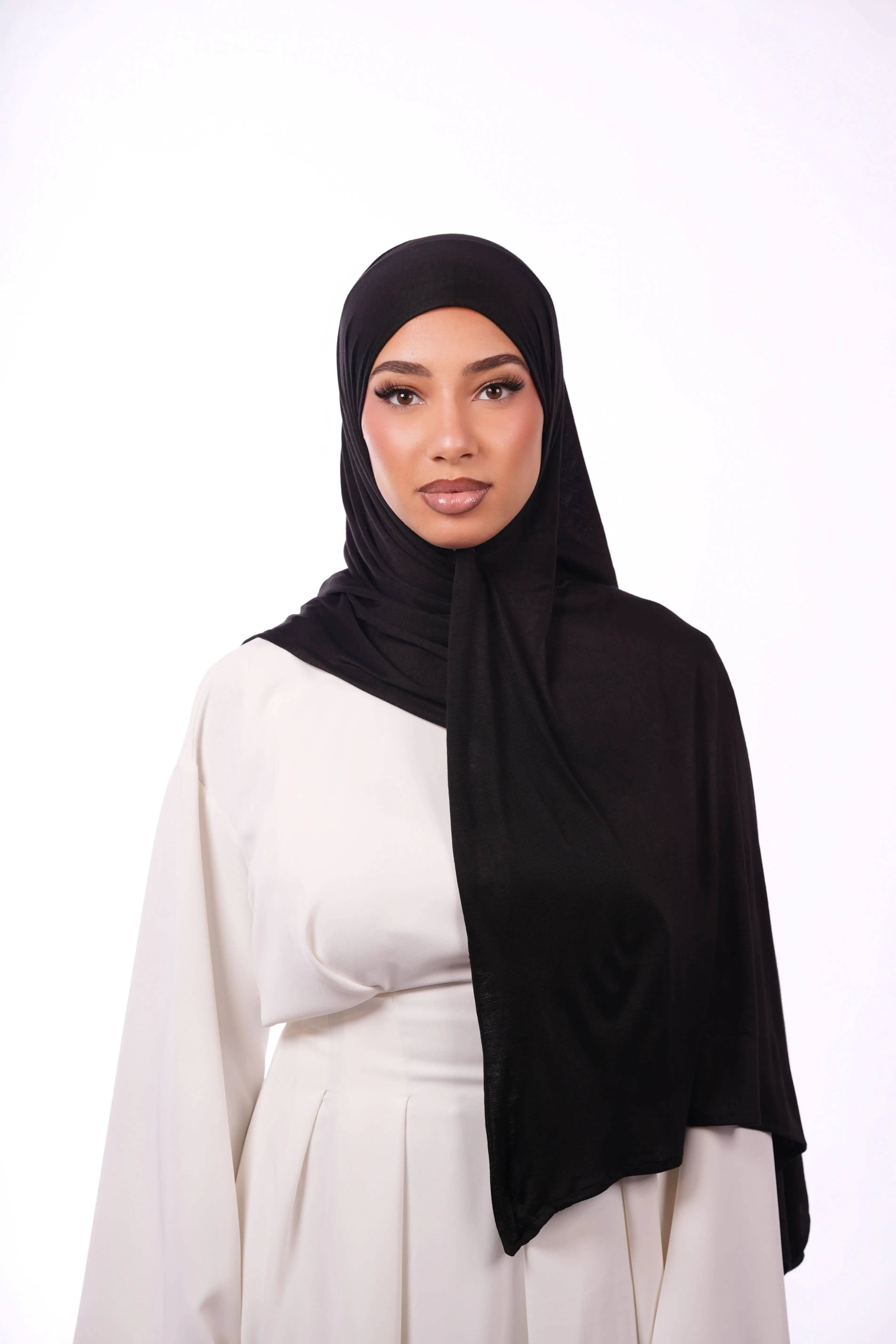 Bamboo Jersey - black - Losyana.Shop