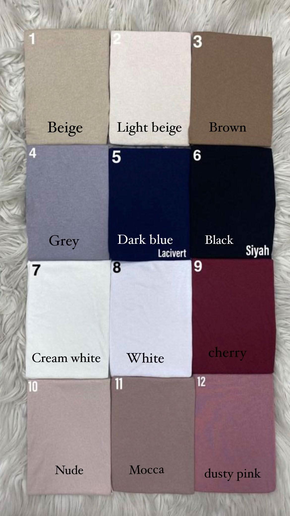 fold underscarf bone open - Losyana.Shop