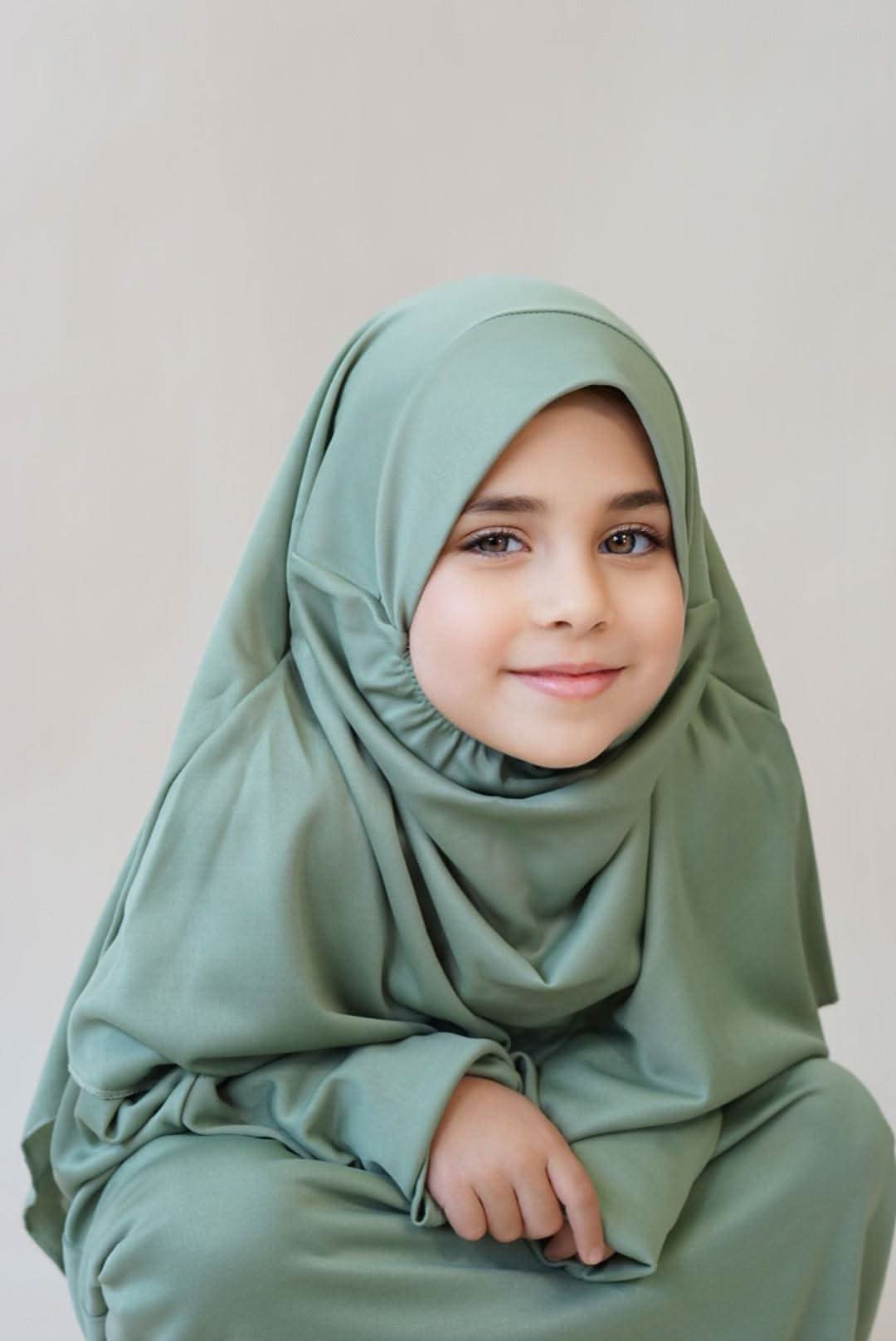 Kinder Gebetskleidung Jersey - Olive Green - Losyana.Shop