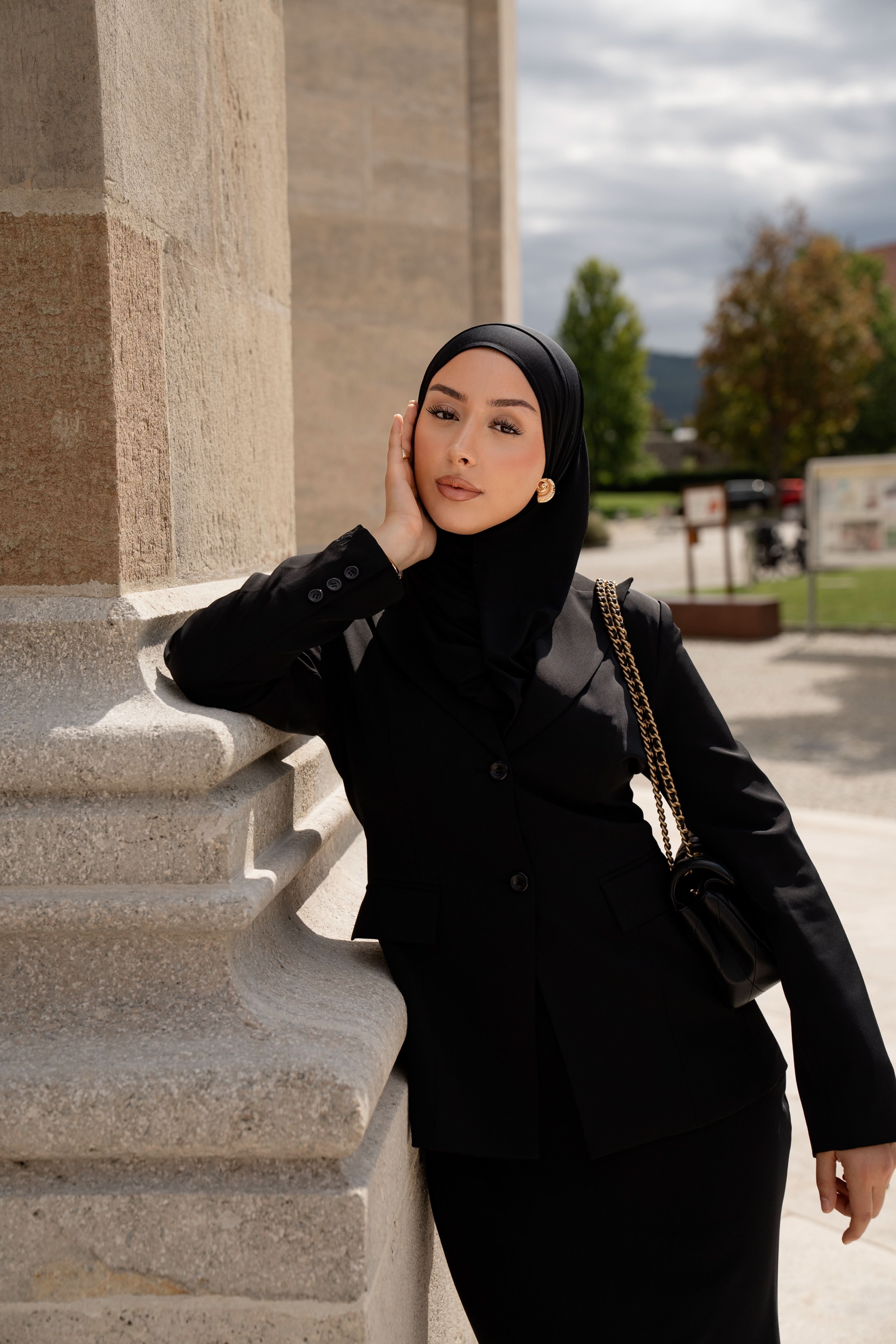 the palais blazer - black - Losyana.Shop