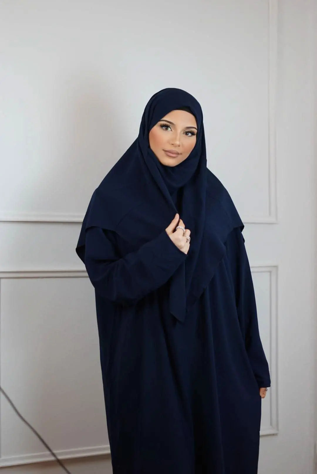 Gebetskleidung Medina Seide - Royal Blue - Losyana.Shop