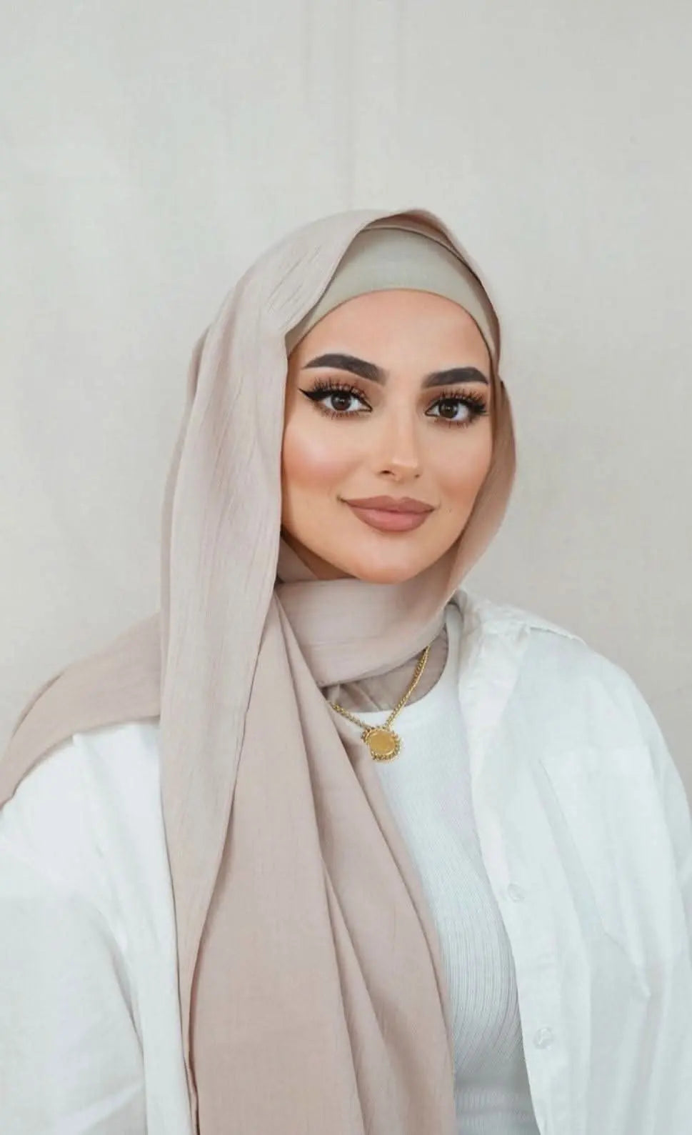 Crinkle - warm beige - Losyana.Shop