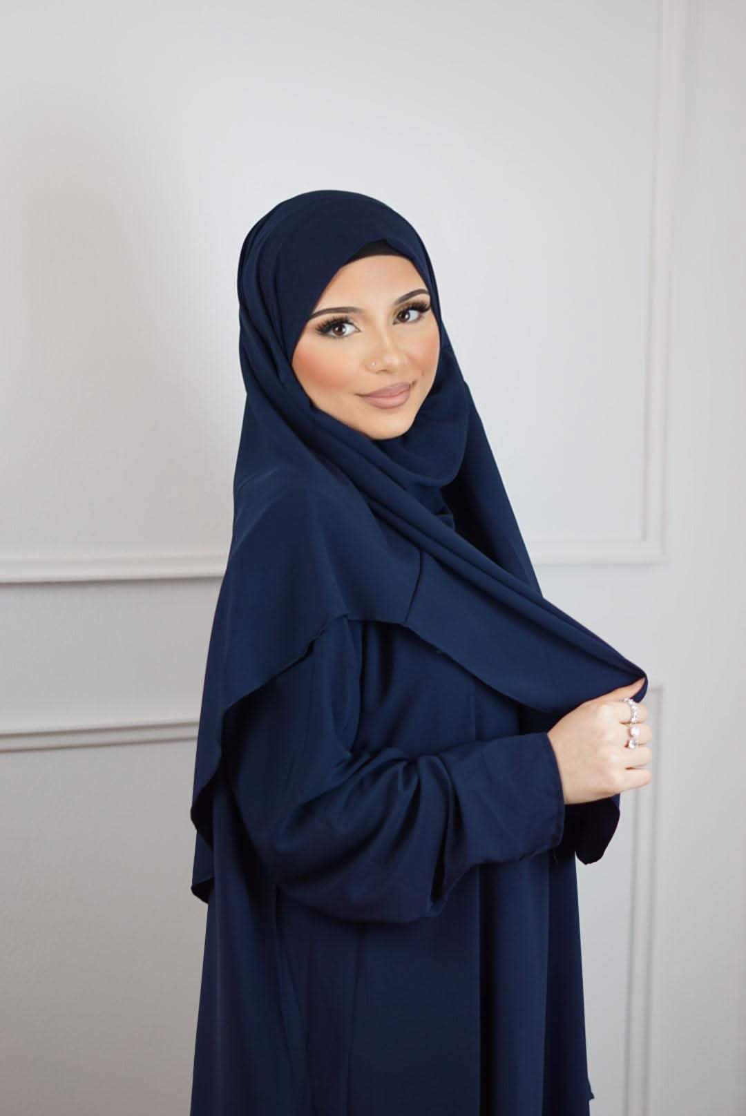 Gebetskleidung Medina Seide - Royal Blue - Losyana.Shop