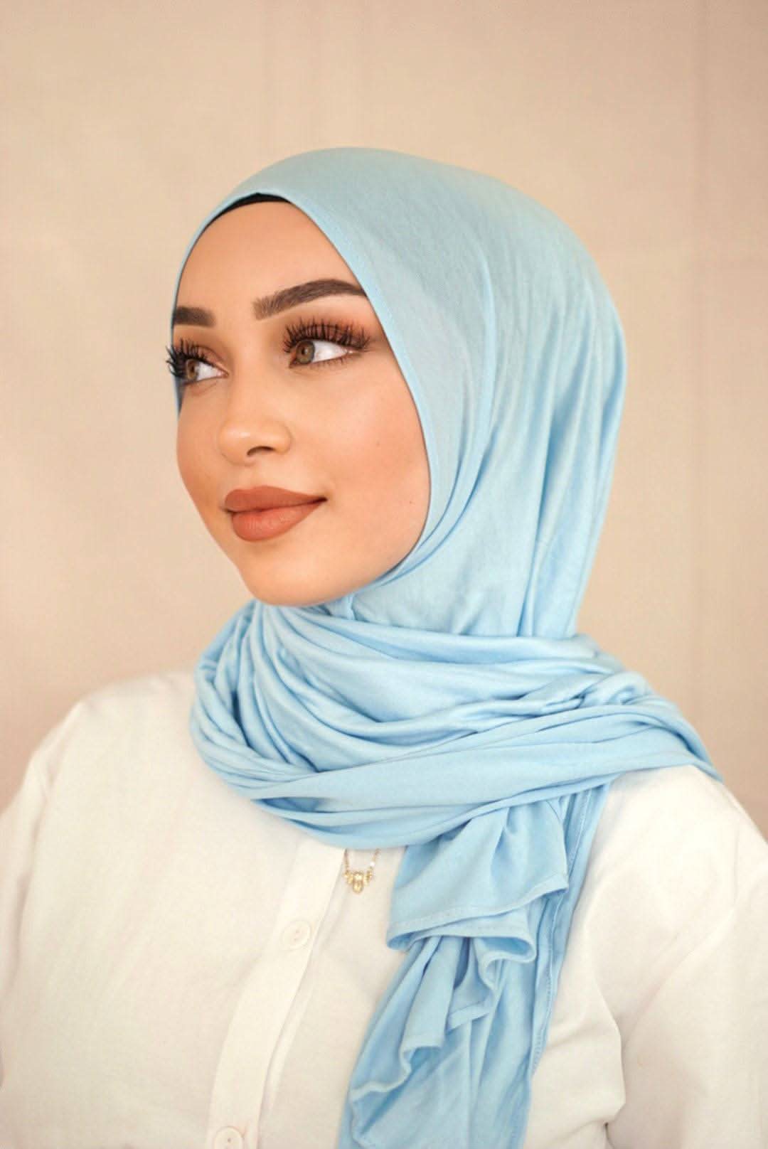 Jersey to go - baby blue - Losyana.Shop