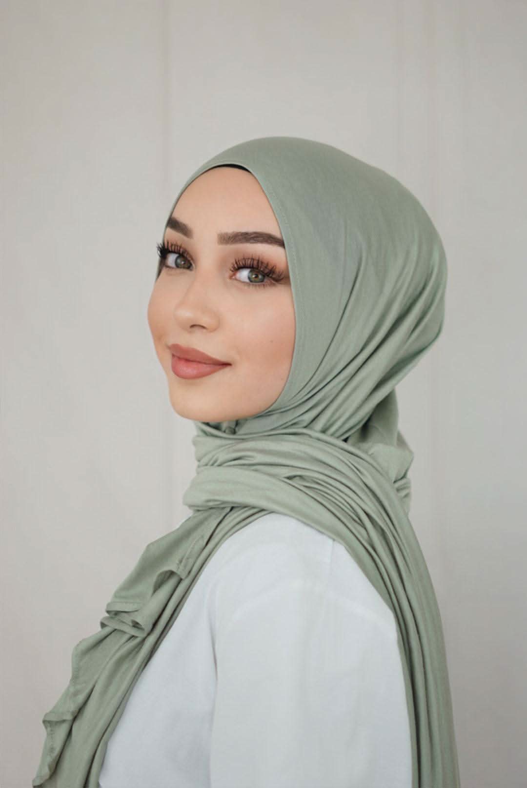 Jersey to go - pistachio - Losyana.Shop