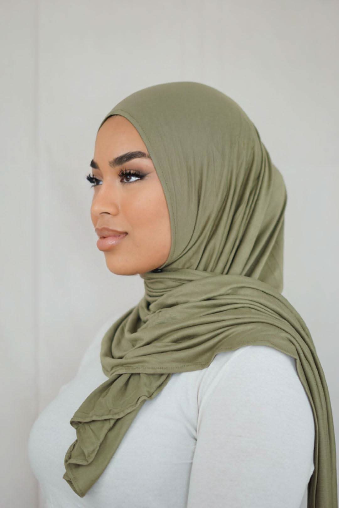 Jersey to go - kale green - Losyana.Shop