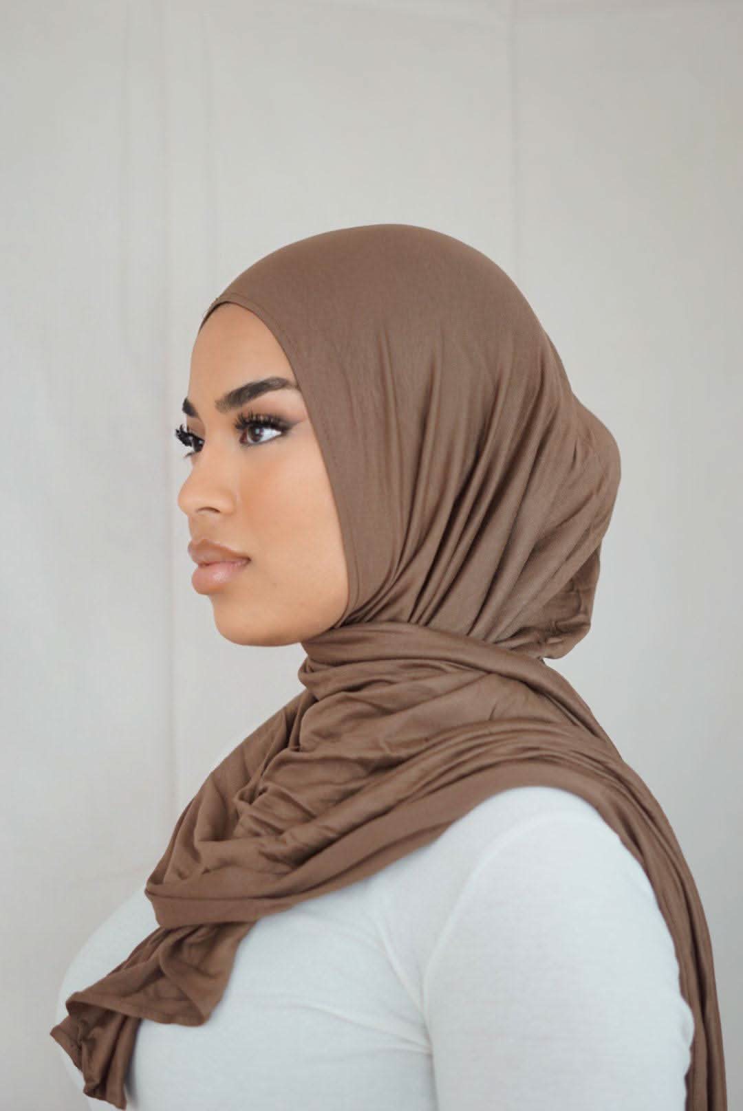 Jersey - nude brown - Losyana.Shop