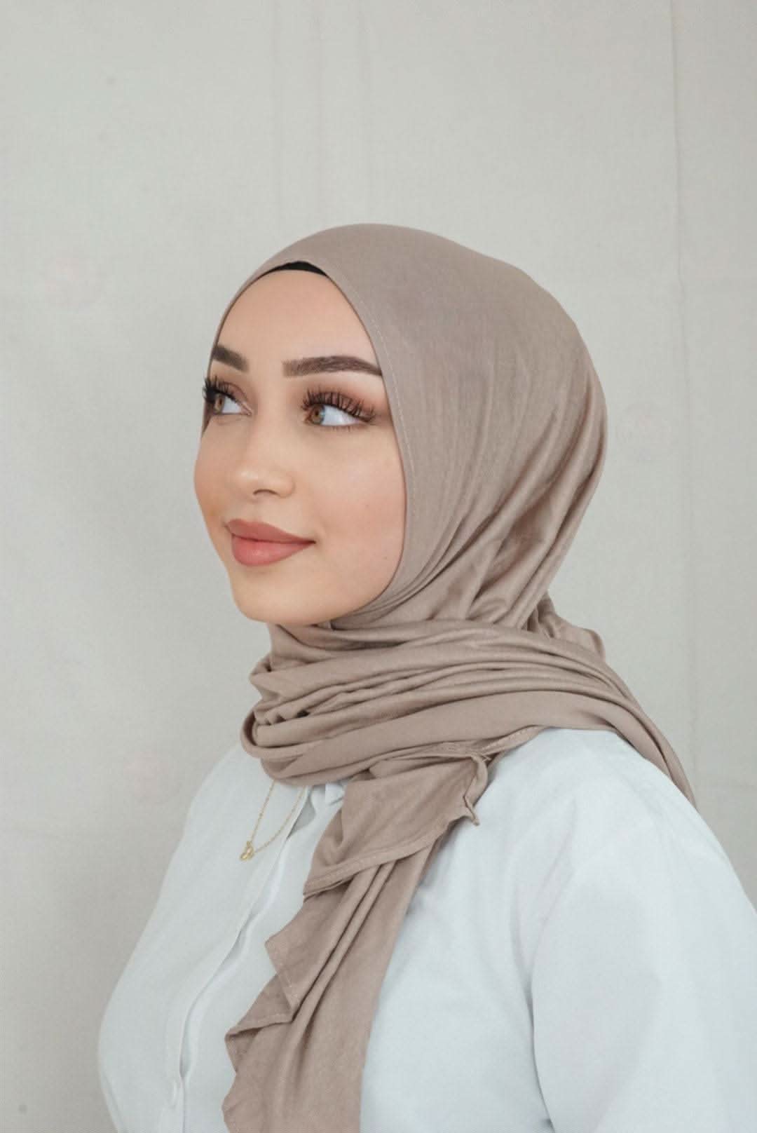 Jersey to go - taupe - Losyana.Shop