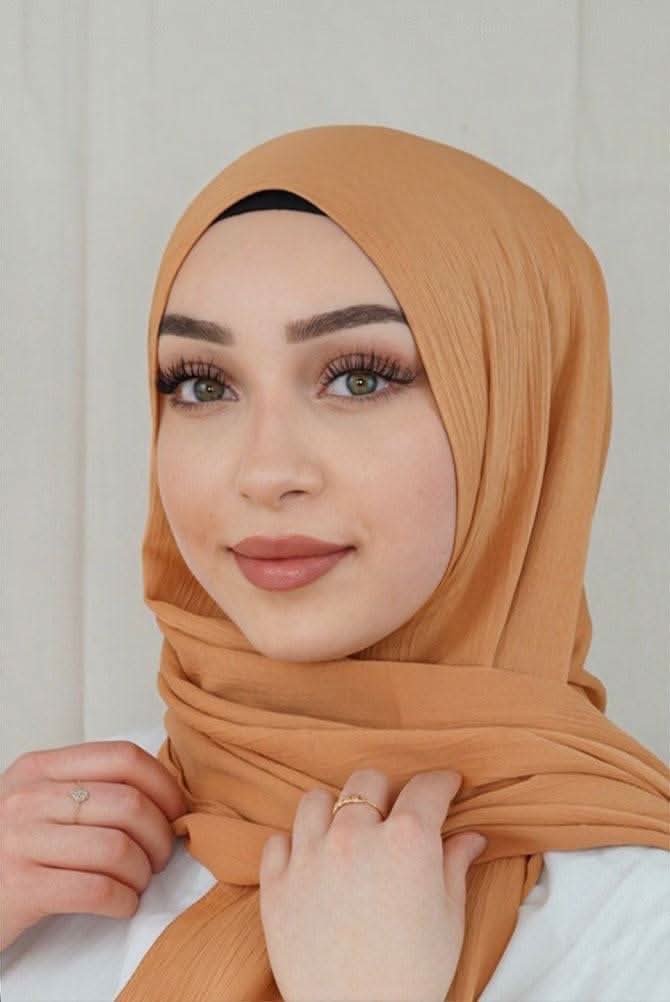 Crinkle - light orange - Losyana.Shop