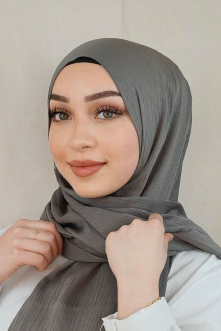 Crinkle - grey brown - Losyana.Shop