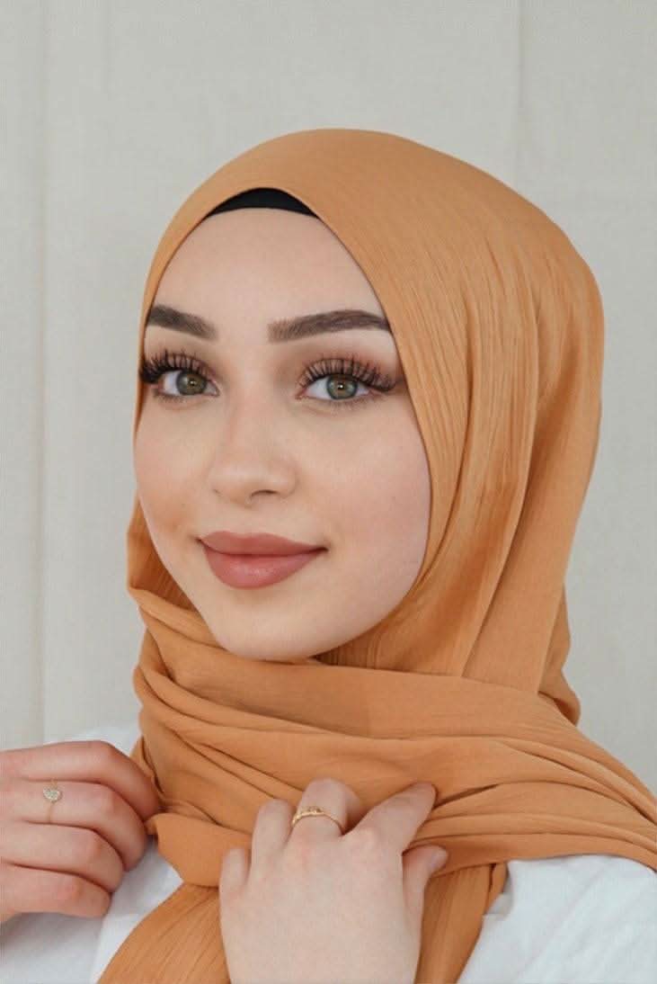 Crinkle - light orange - Losyana.Shop