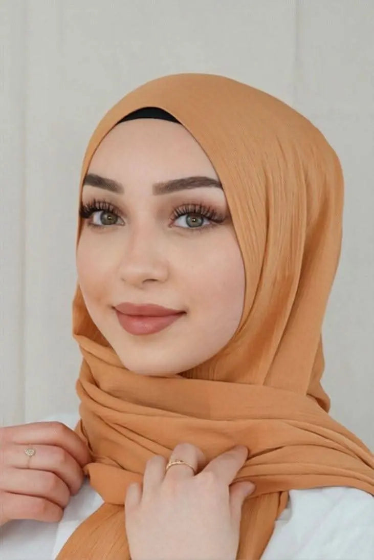 Crinkle - light orange - Losyana.Shop