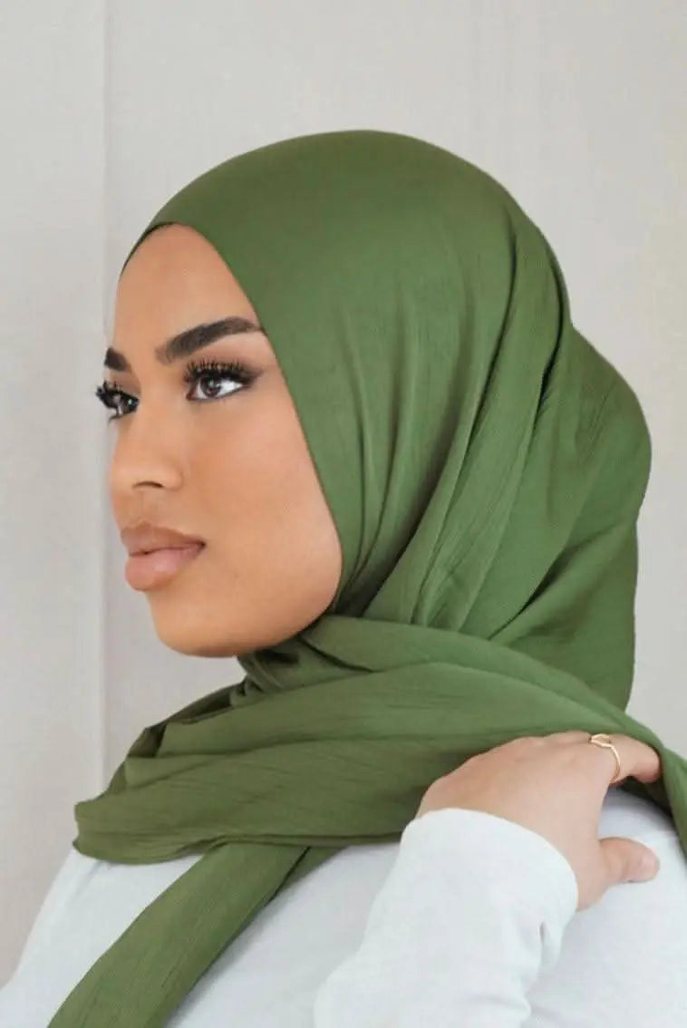 Crinkle - olive - Losyana.Shop