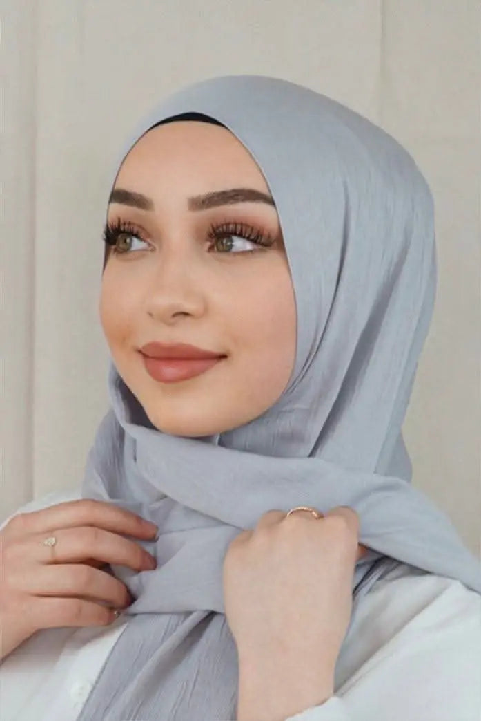 Crinkle - silver - Losyana.Shop