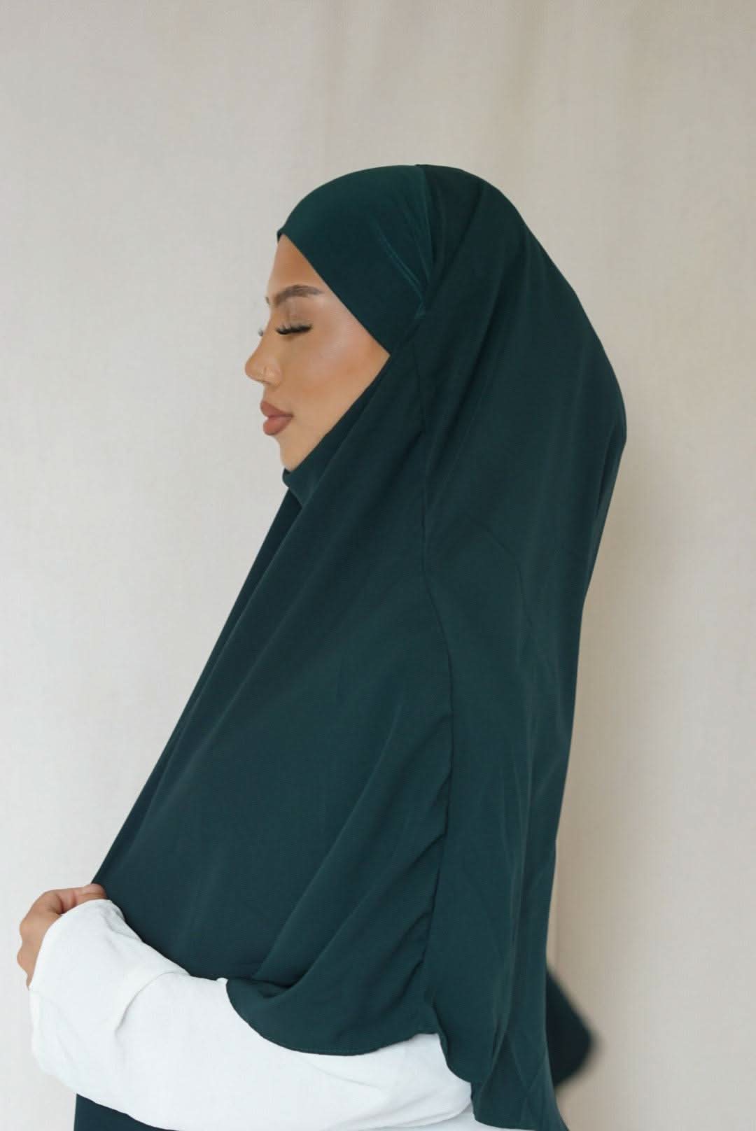 Short Khimar - Royal Green - Losyana.Shop