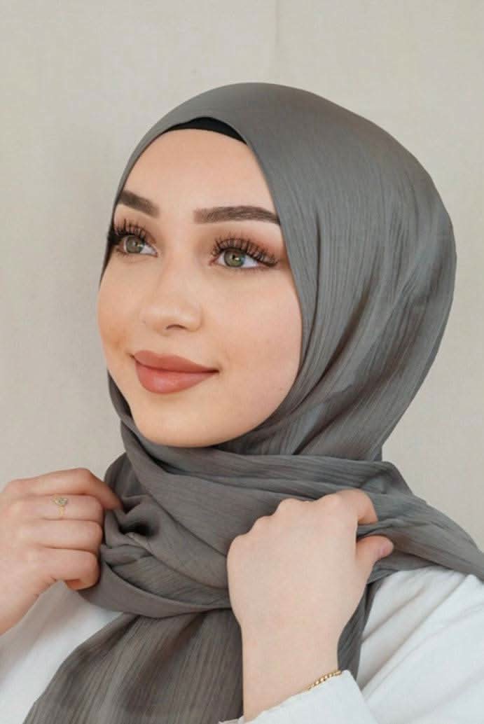 Crinkle - grey brown - Losyana.Shop