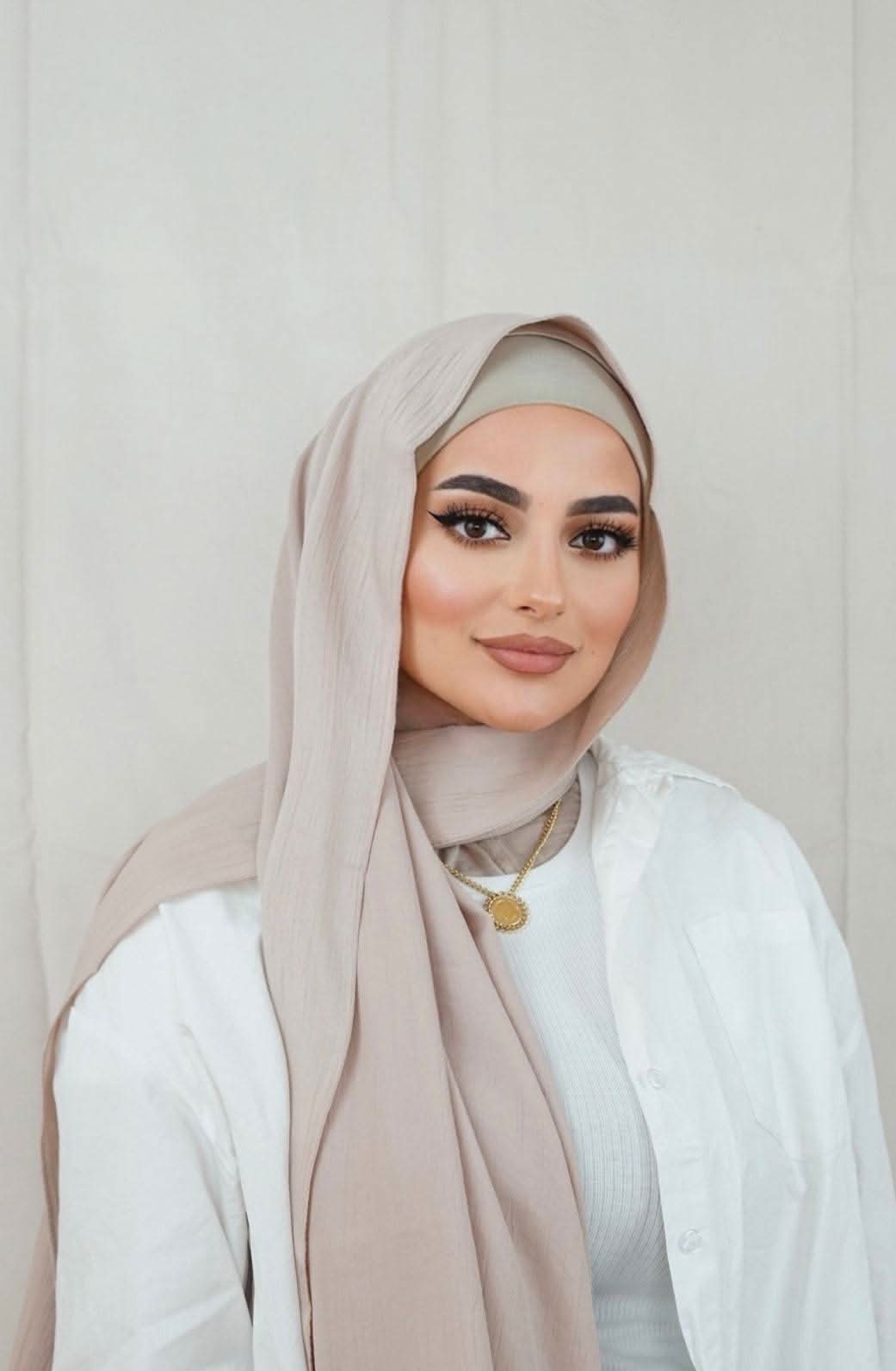 Crinkle - warm beige - Losyana.Shop