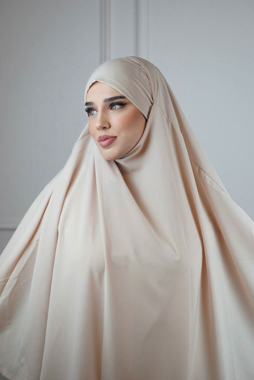 Khimar Medina Seide - Desert - Losyana.Shop