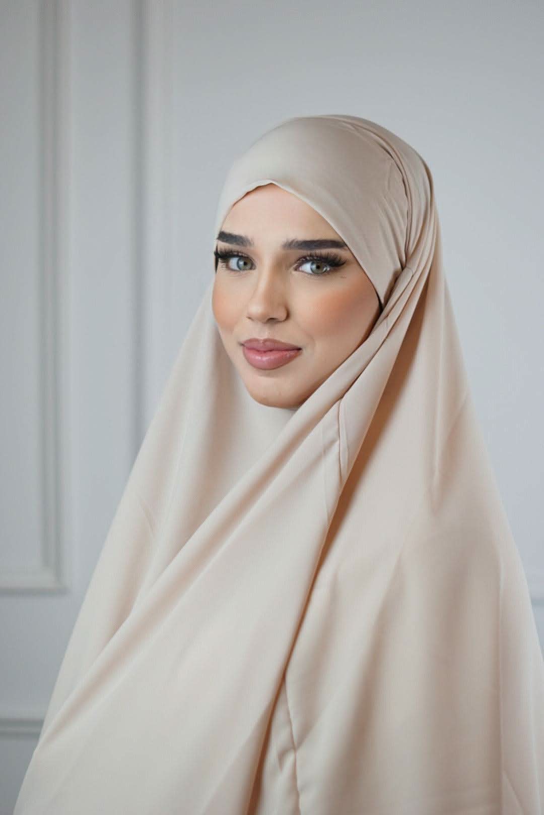 Khimar Medina Seide - Desert - Losyana.Shop