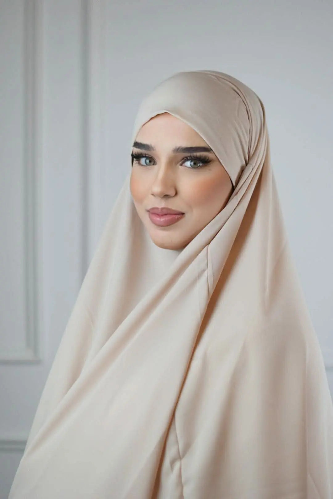 Khimar Medina Seide - Desert - Losyana.Shop