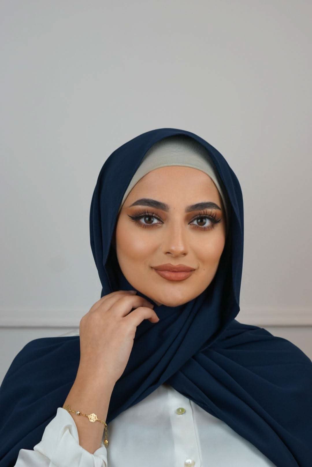 Medina Seide - Dark Blue - Losyana.Shop