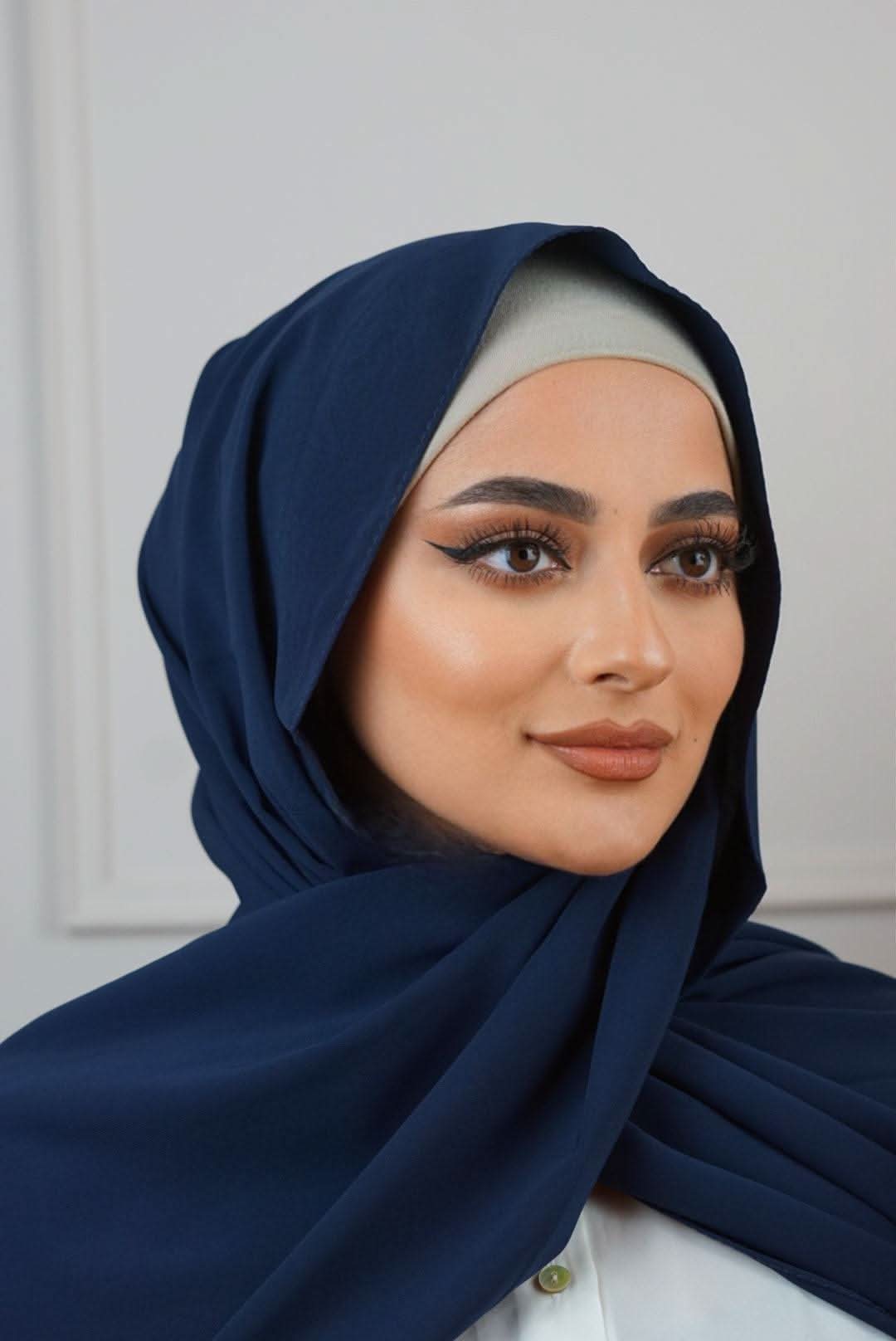 Medina Seide - Dark Blue - Losyana.Shop