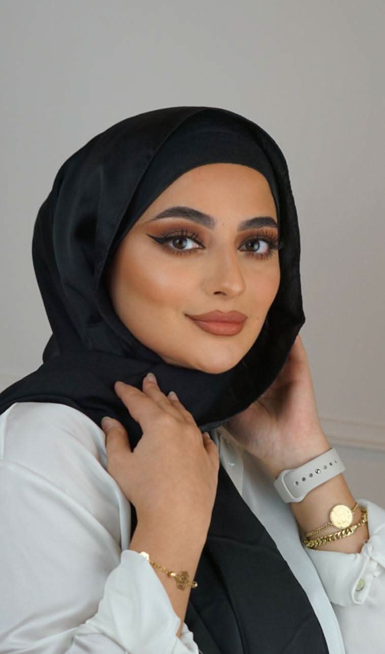 Luxus Satin - Black - Losyana.Shop