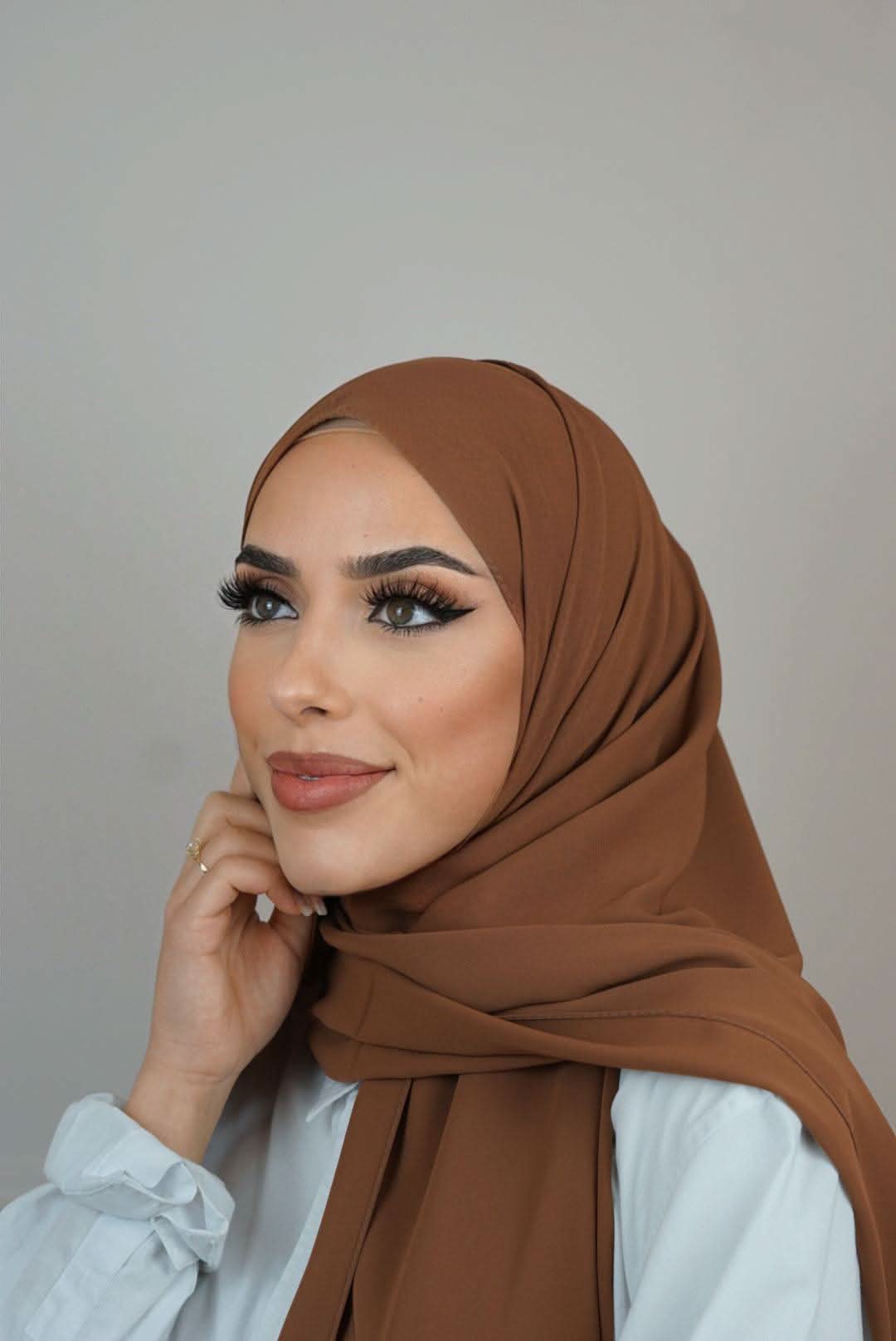 Medina Seide - Caramel - Losyana.Shop