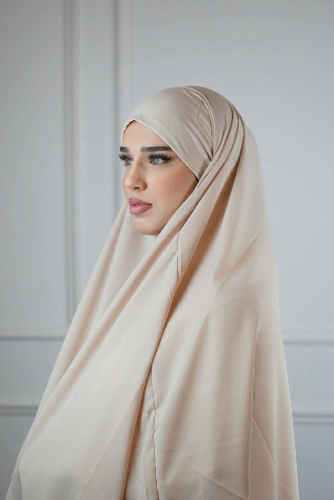 Khimar Medina Seide - Desert - Losyana.Shop